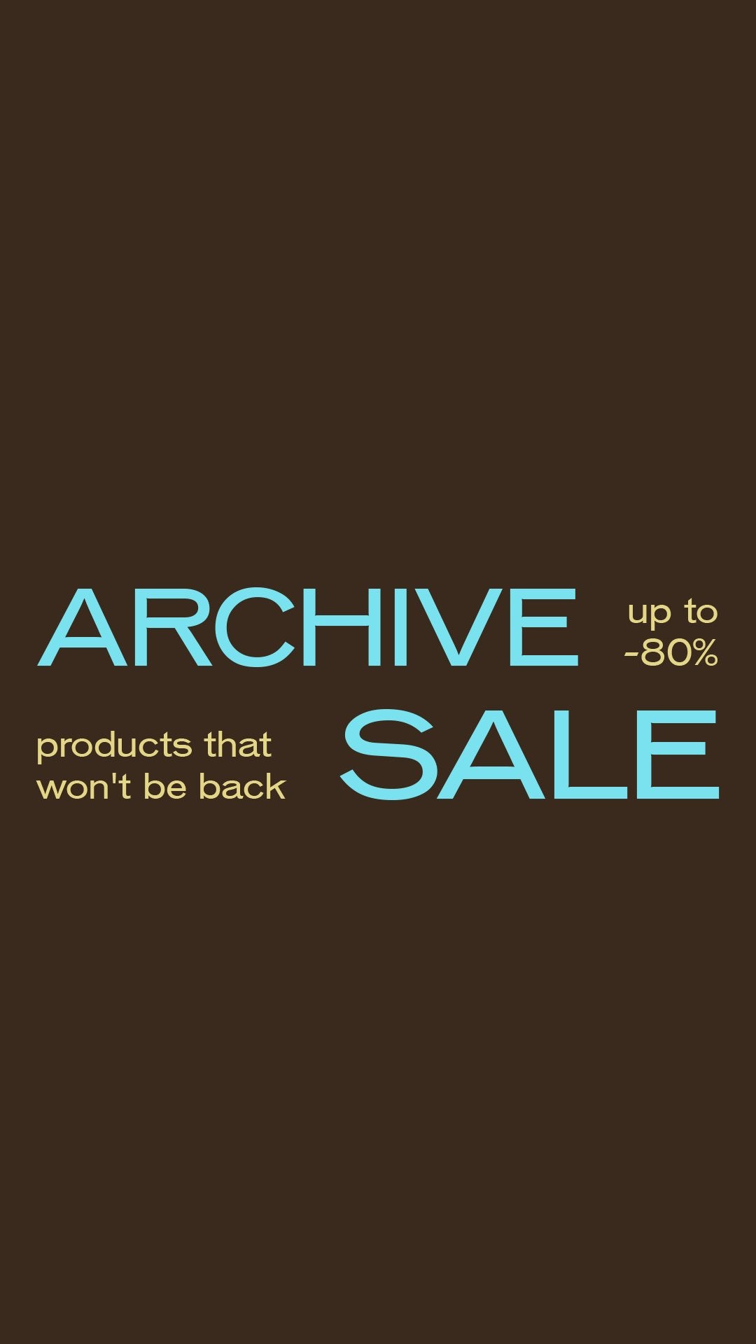 VER TODO ARCHIVE SALE