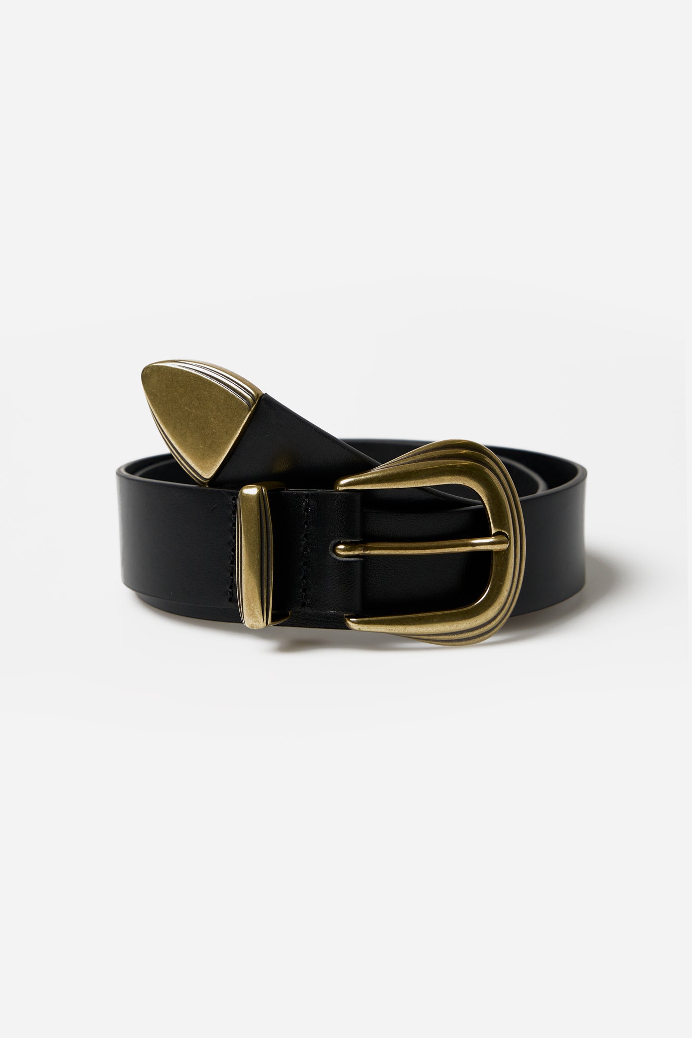 Black Cowboy Belt