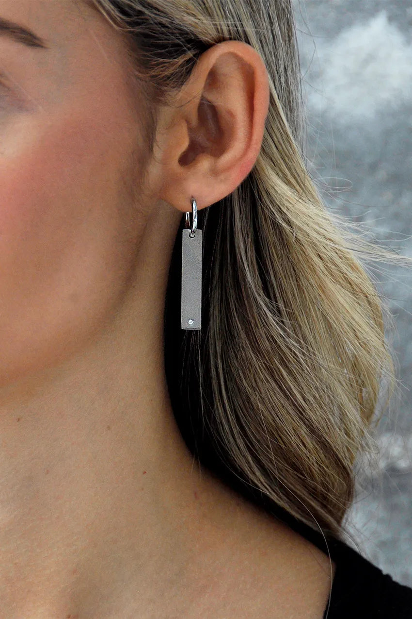 Boucle d'Oreille Zircon Personnalisable (Unité)