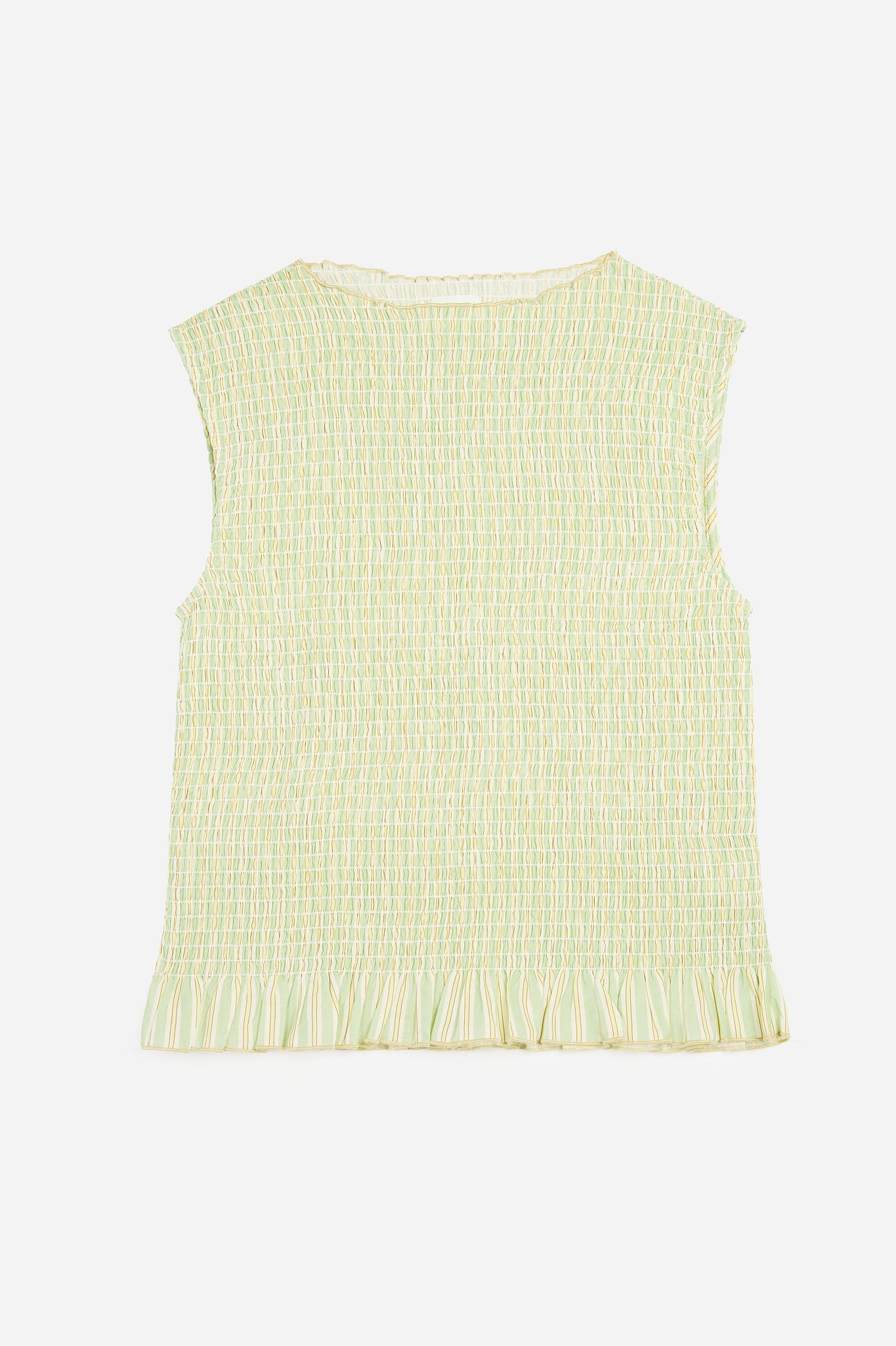 Top Pijama Rayas Verde