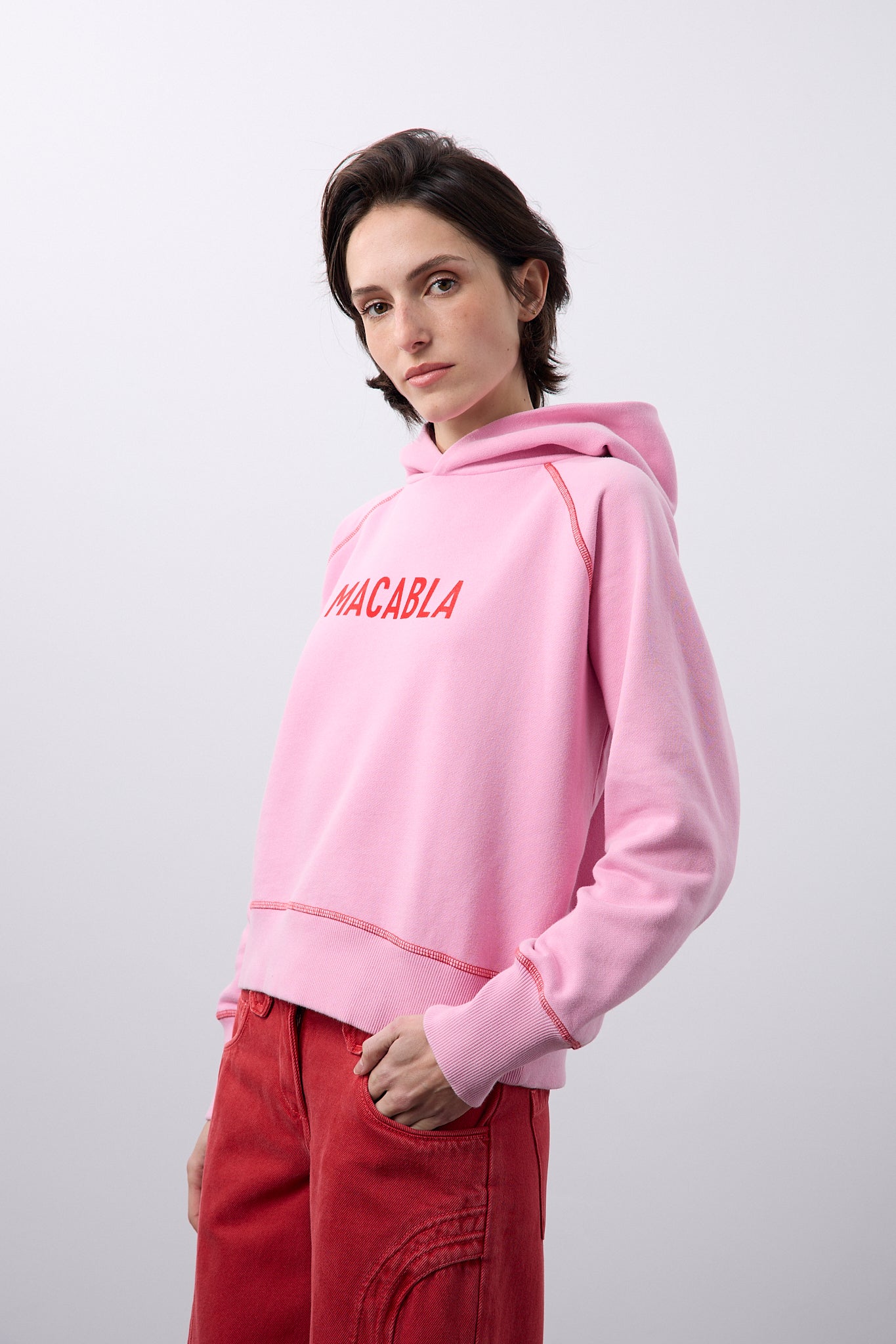 MACABLA Pink Hoodie