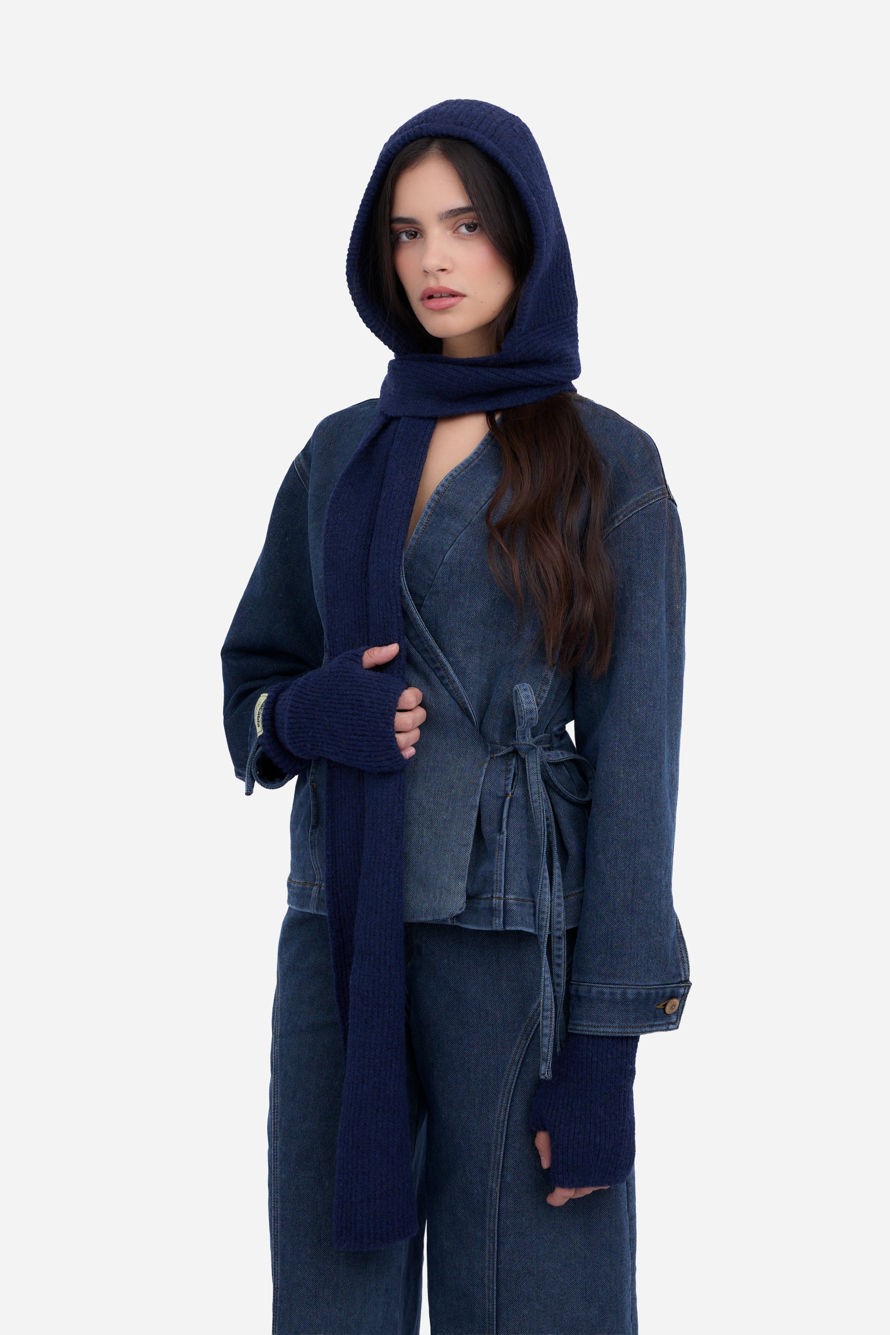 Mitaines Bleu Marine