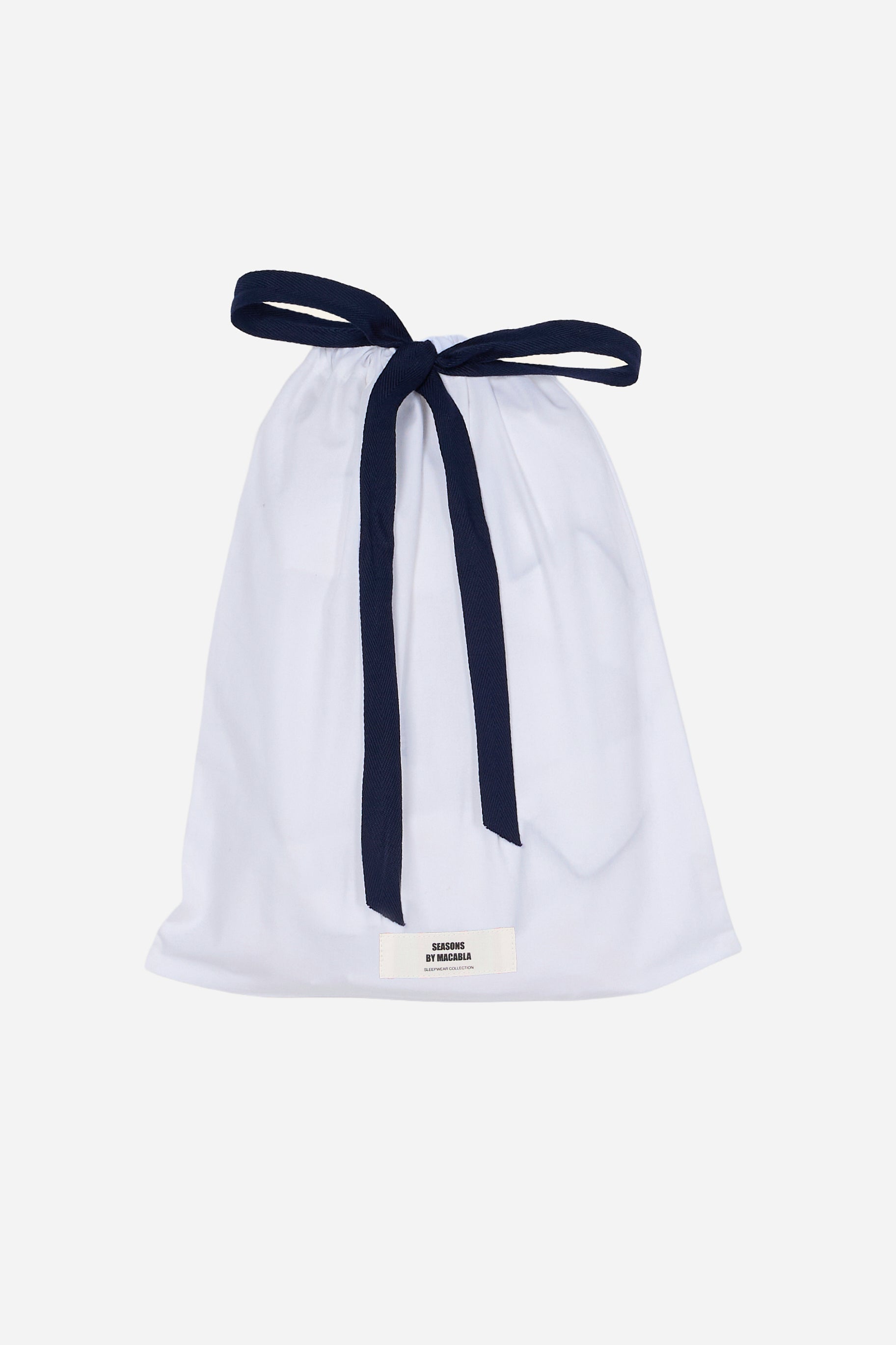 Pijama White Navy