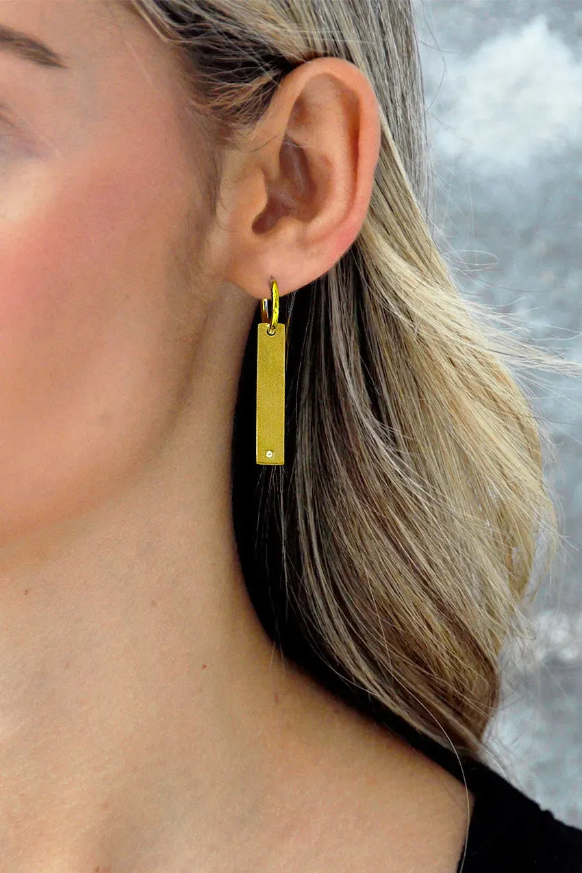 Boucle d'Oreille Zircon Personnalisable (Unité)