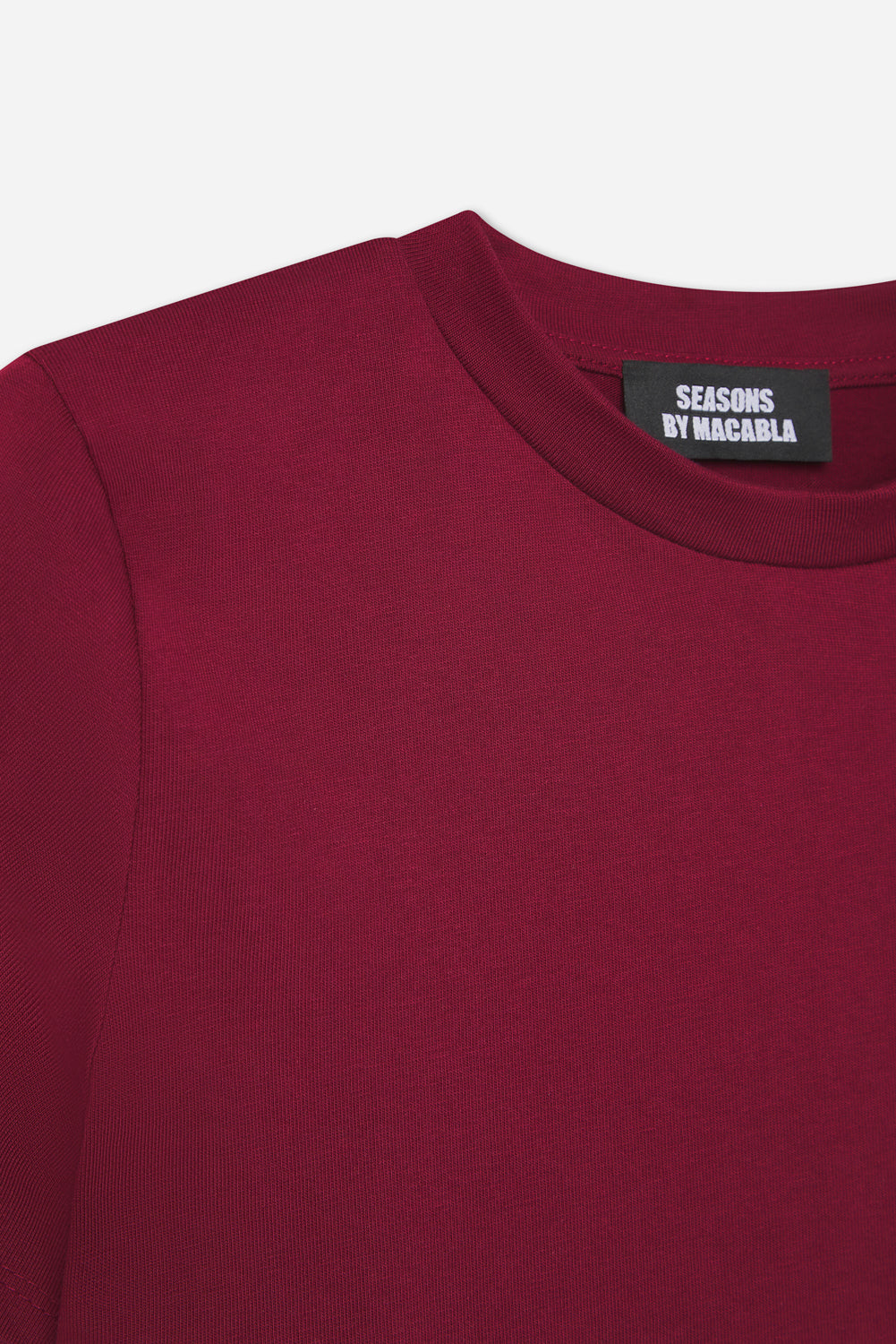 T-shirt Coton Grenat