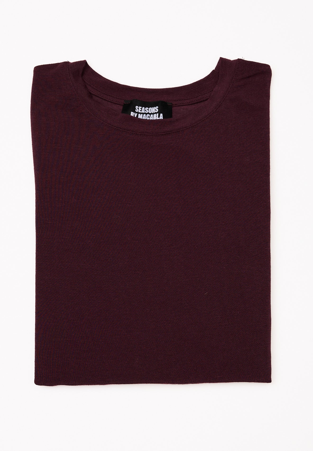 Camiseta Cashmere Berenjena