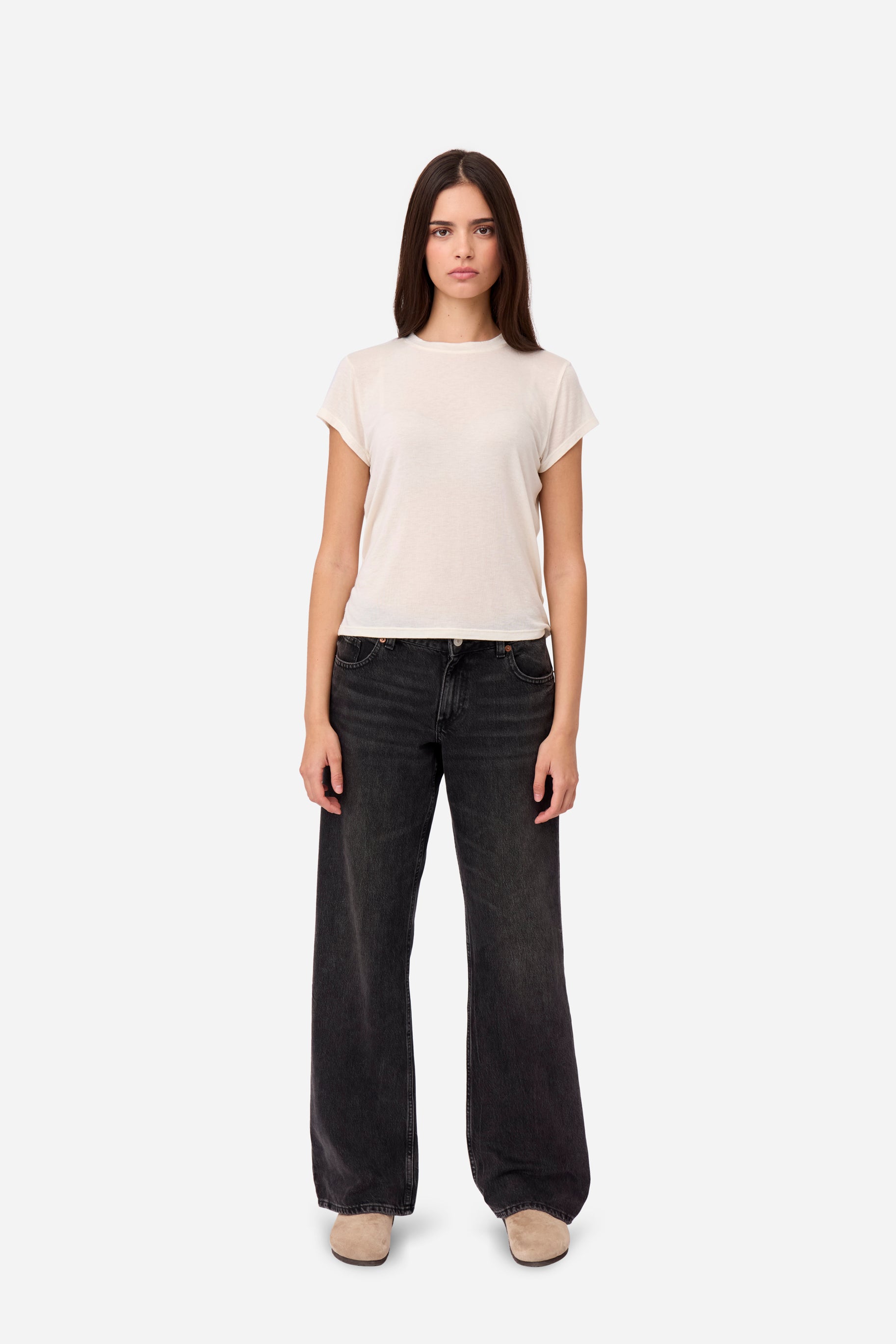 Camiseta Cashmere Crema