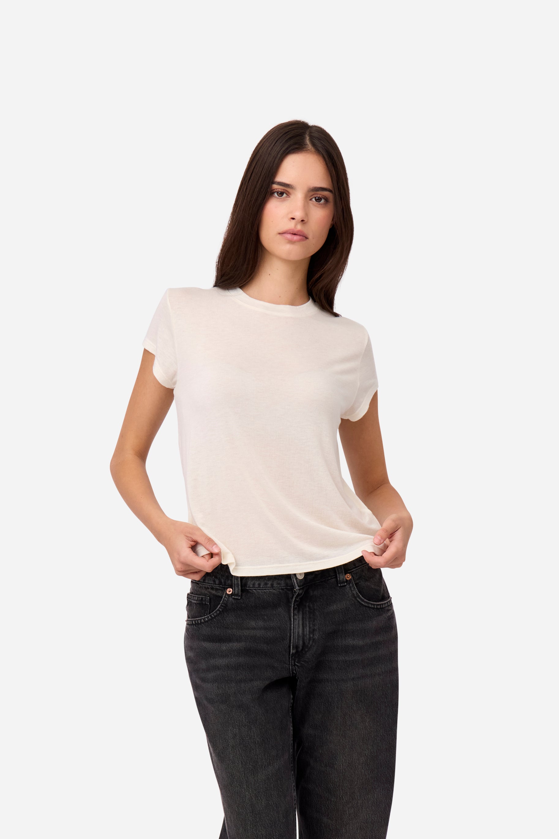 Camiseta Cashmere Crema