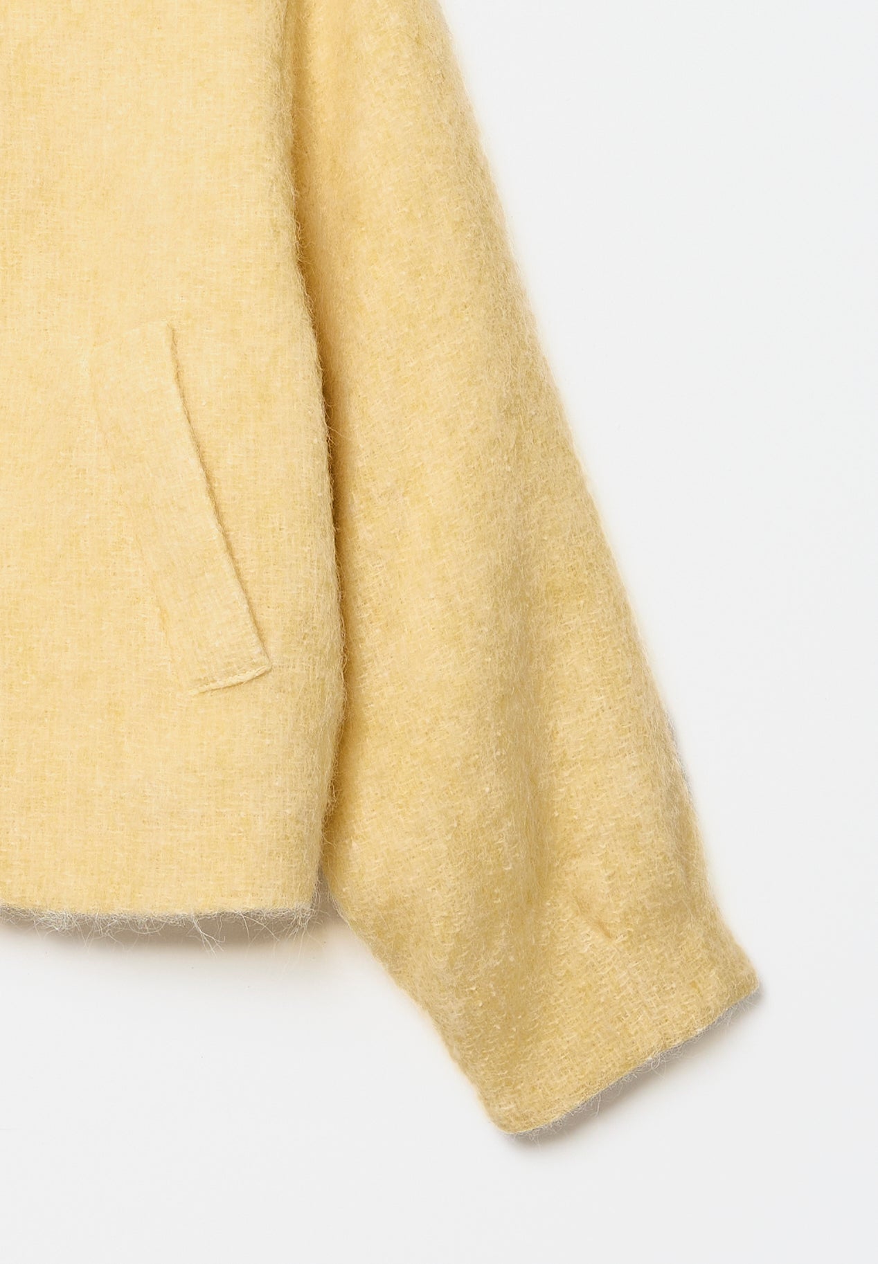 Chaqueta Alpaca Amarillo