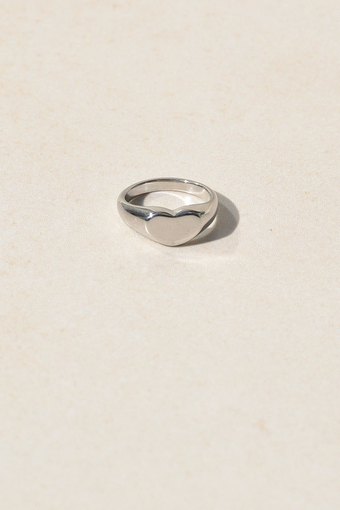 Customizable Mini Heart Ring (pinky)
