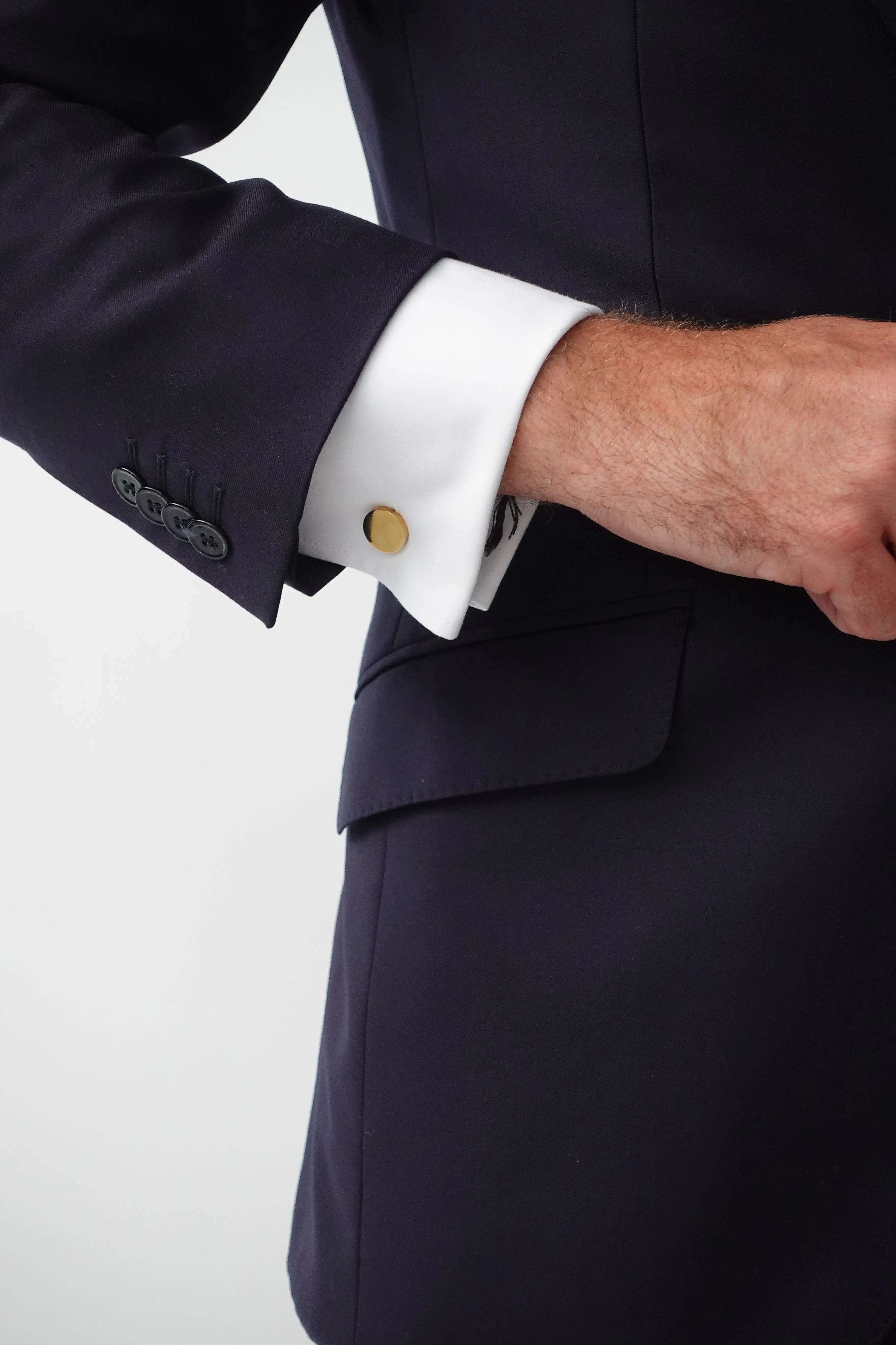 Round Customizable Cufflinks
