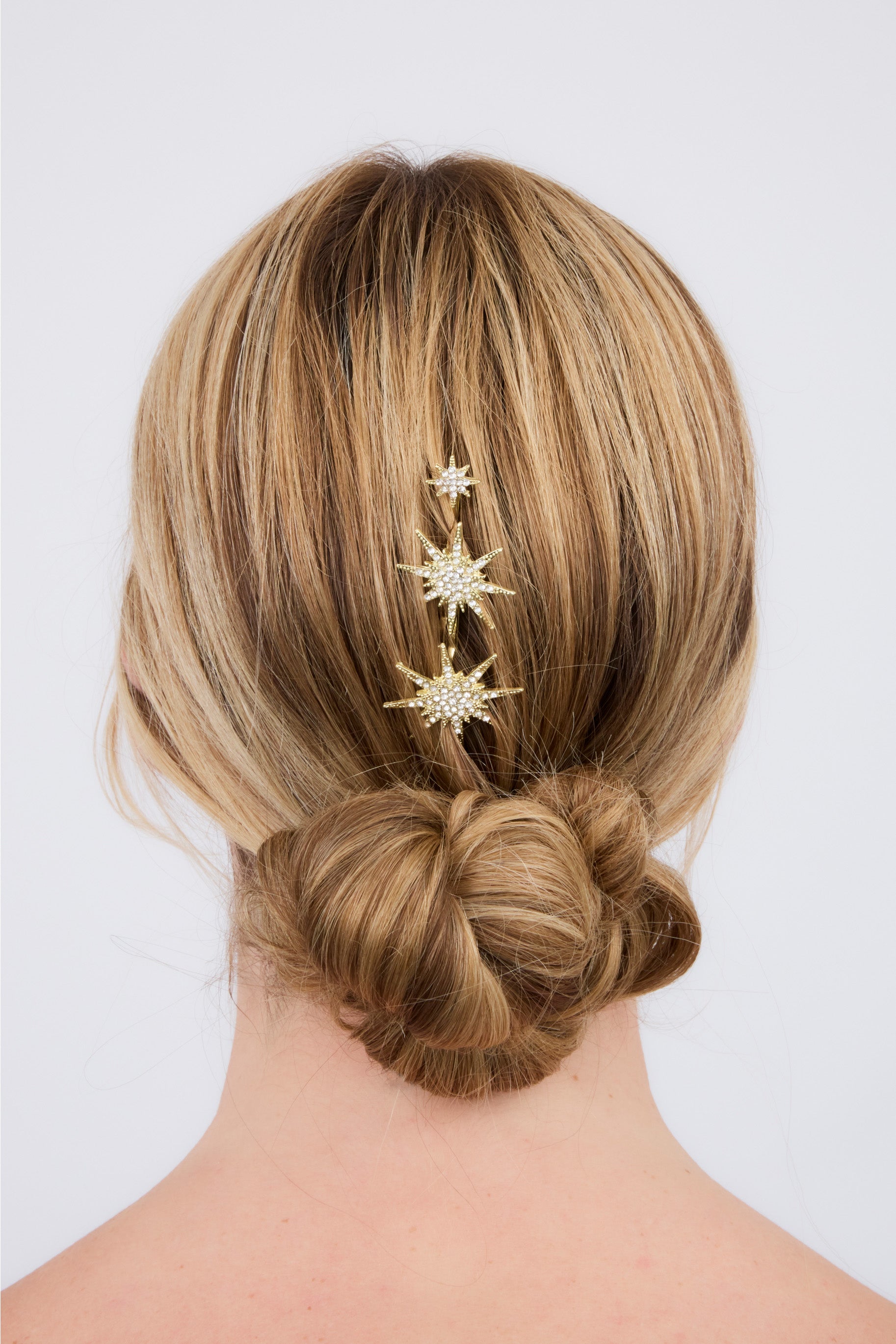 Épingle à cheveux étoile en zircone