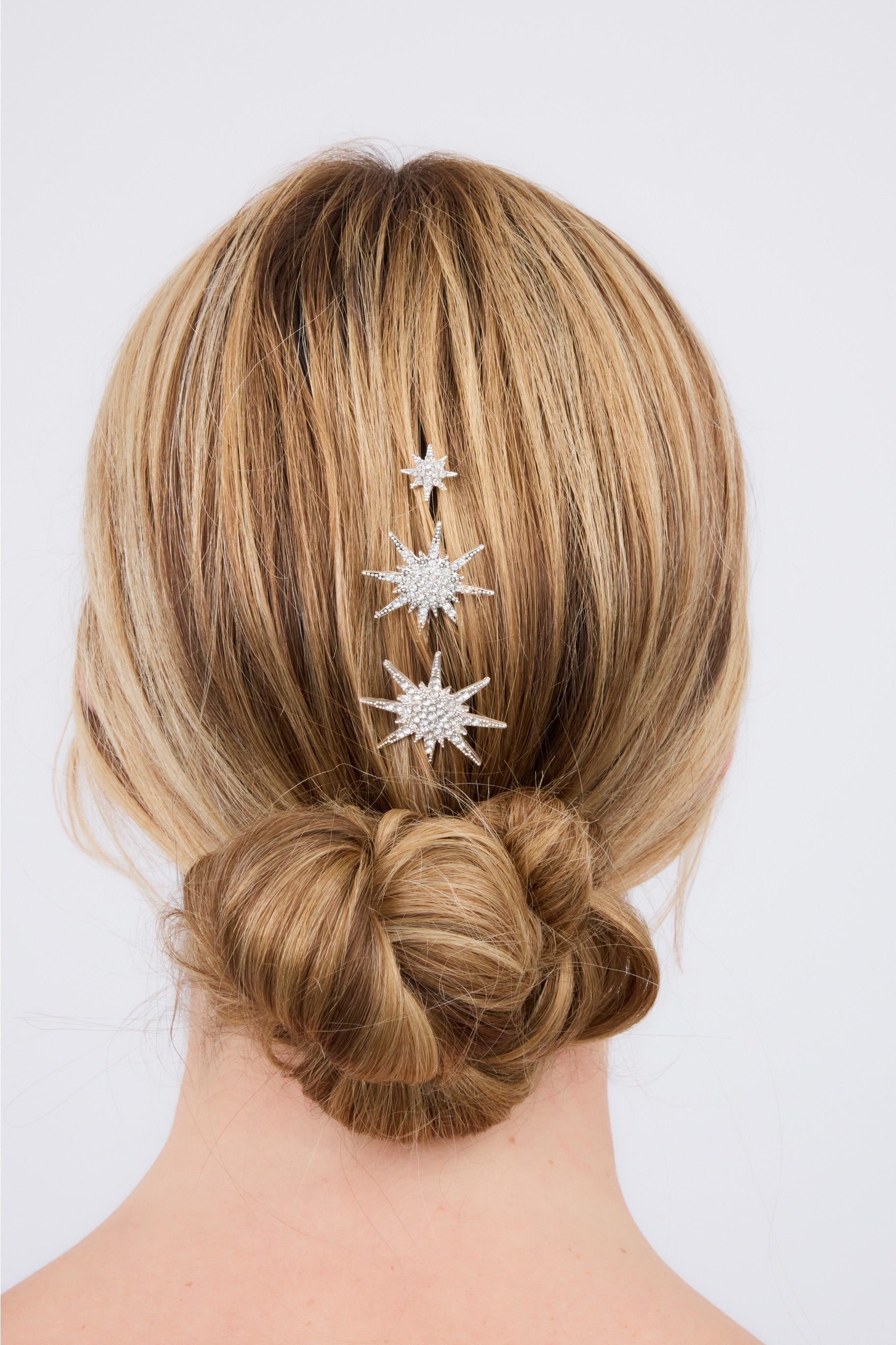 Épingle à cheveux étoile en zircone