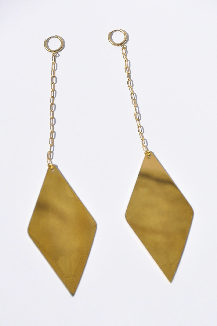 Pendientes Largos Rombo