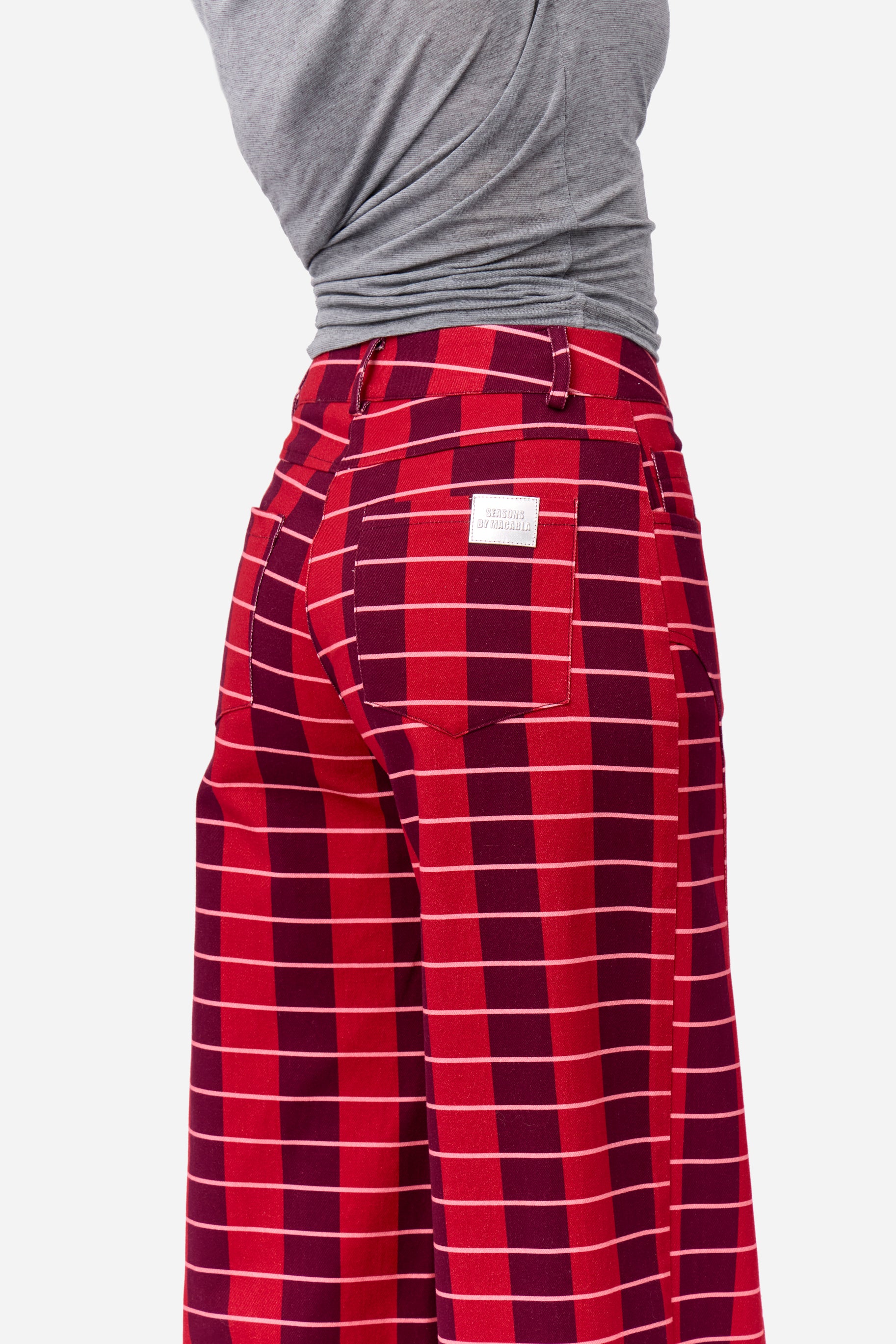 Cherry Straight Pants