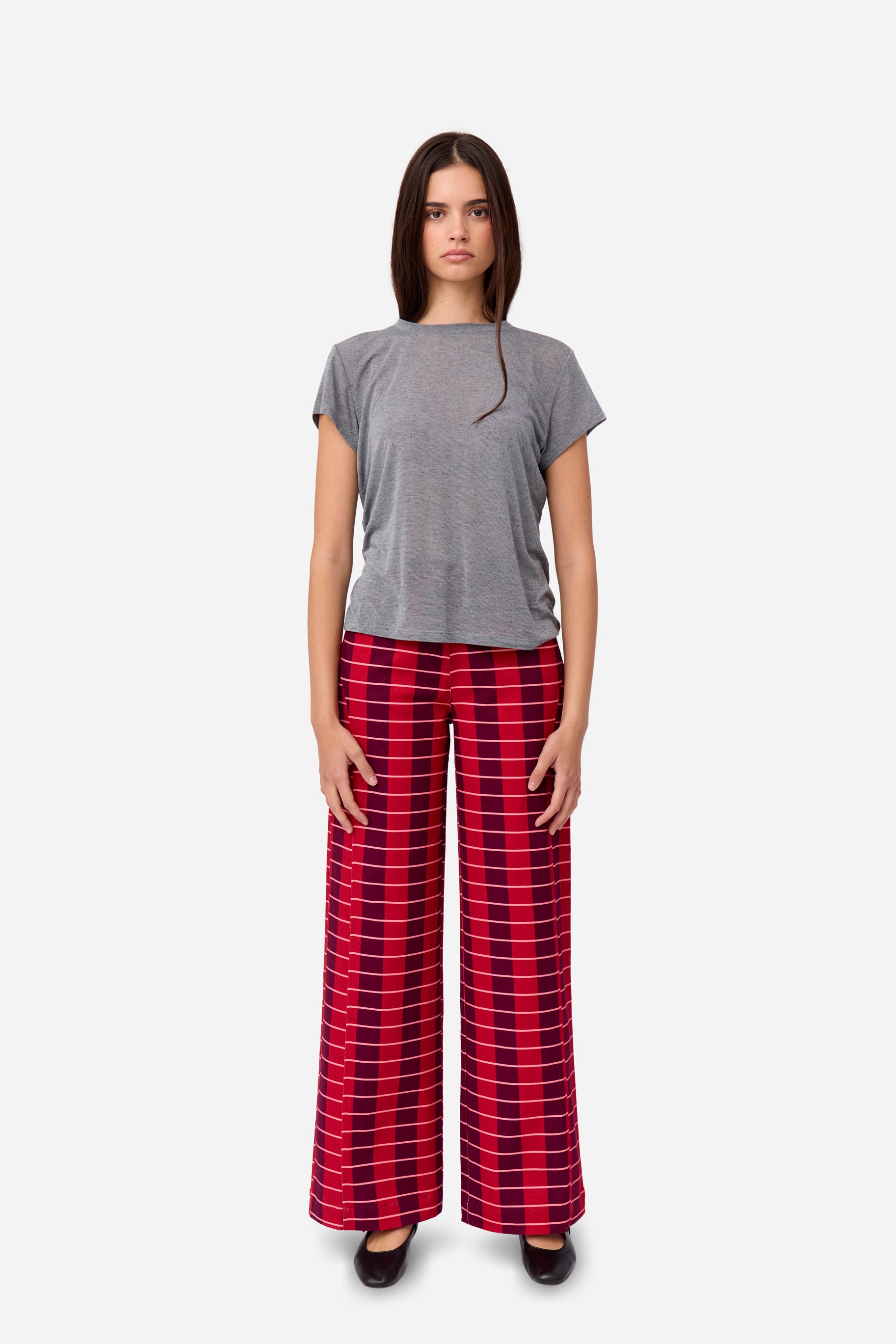 Cherry Straight Pants