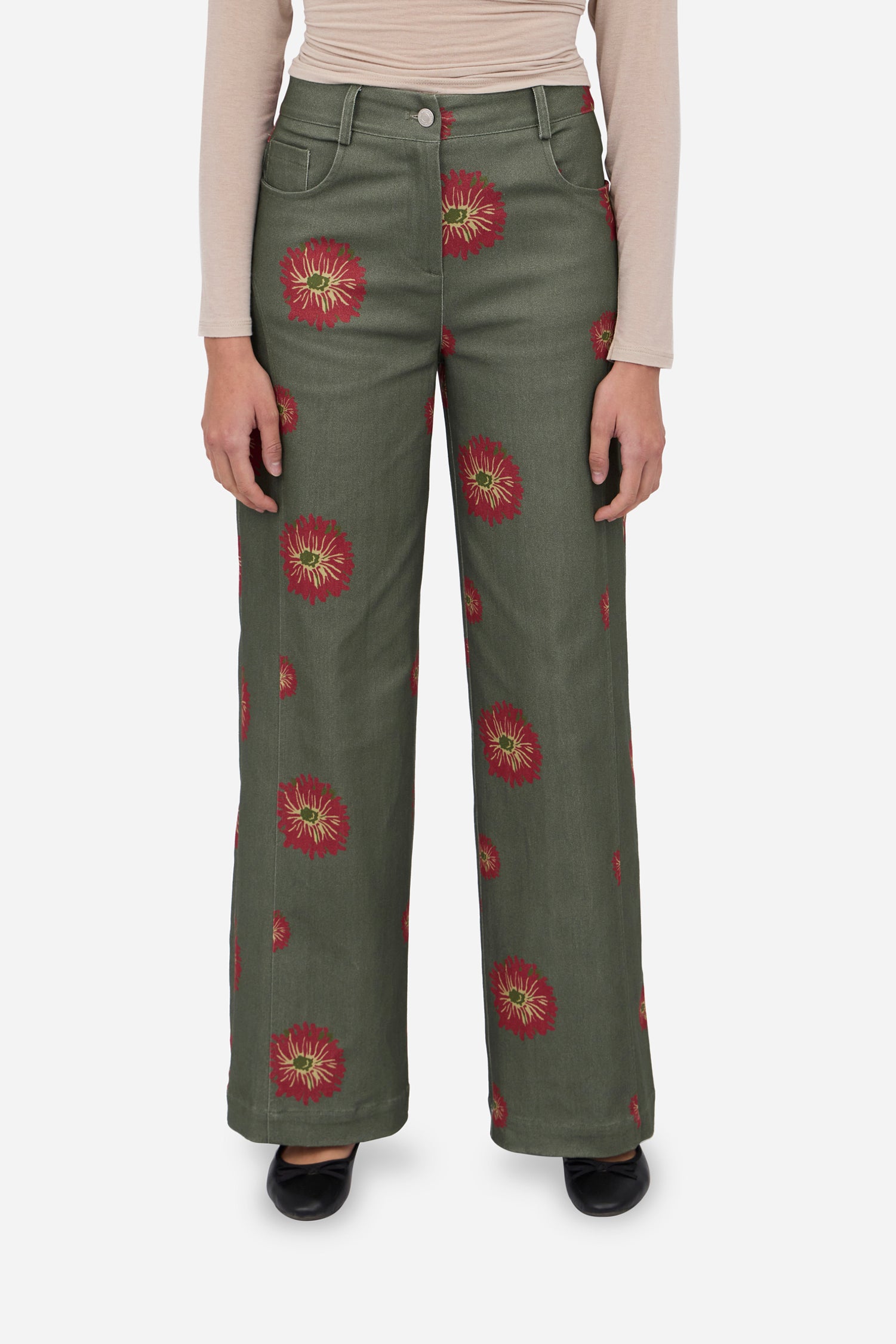 Camelia Straight Trousers
