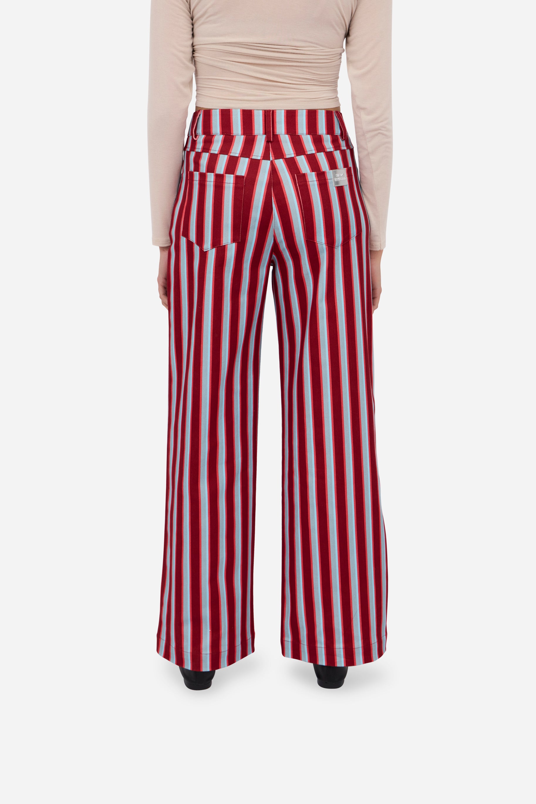 Pantalón Recto Burgundy Blue