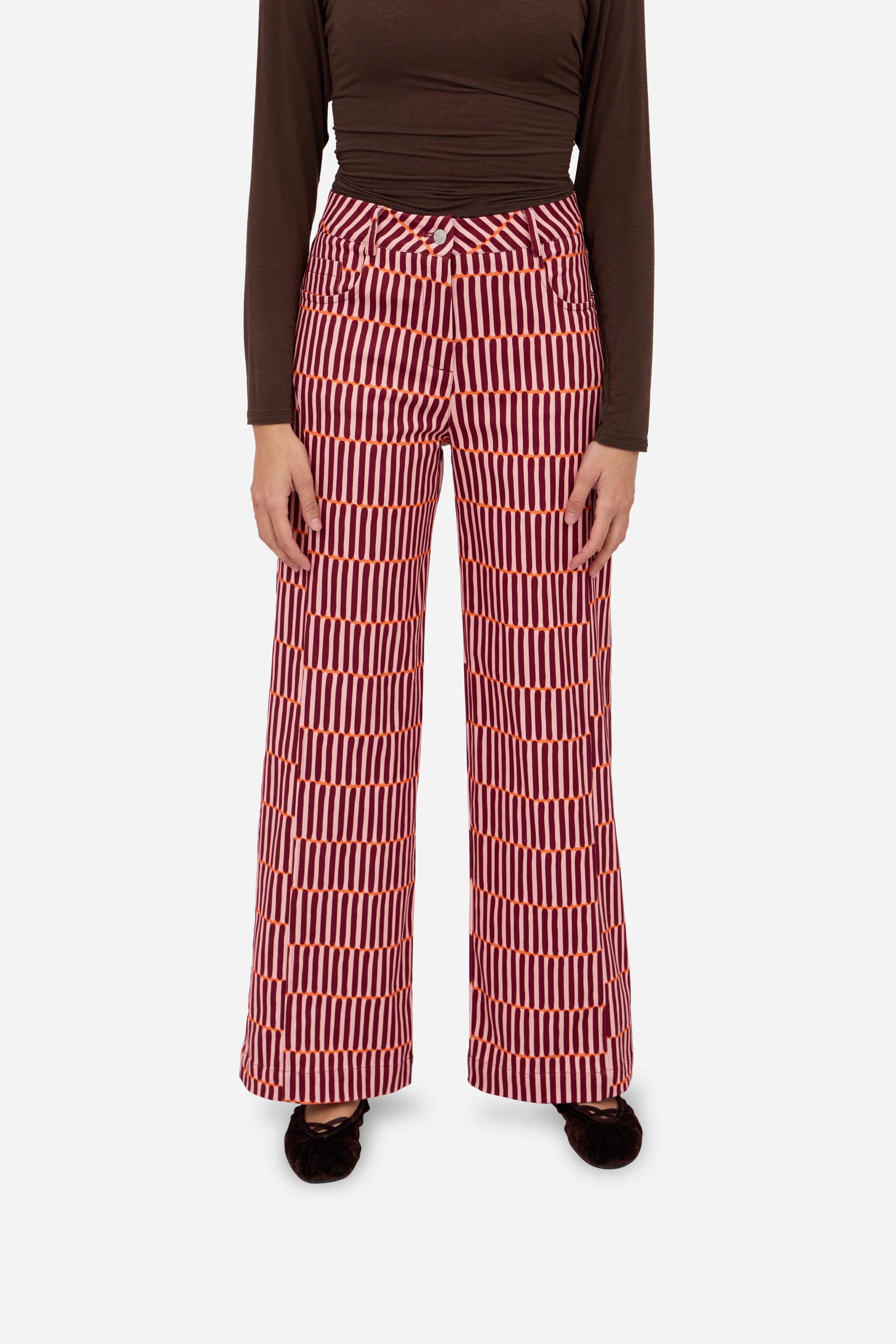 Pantalón Recto Berry