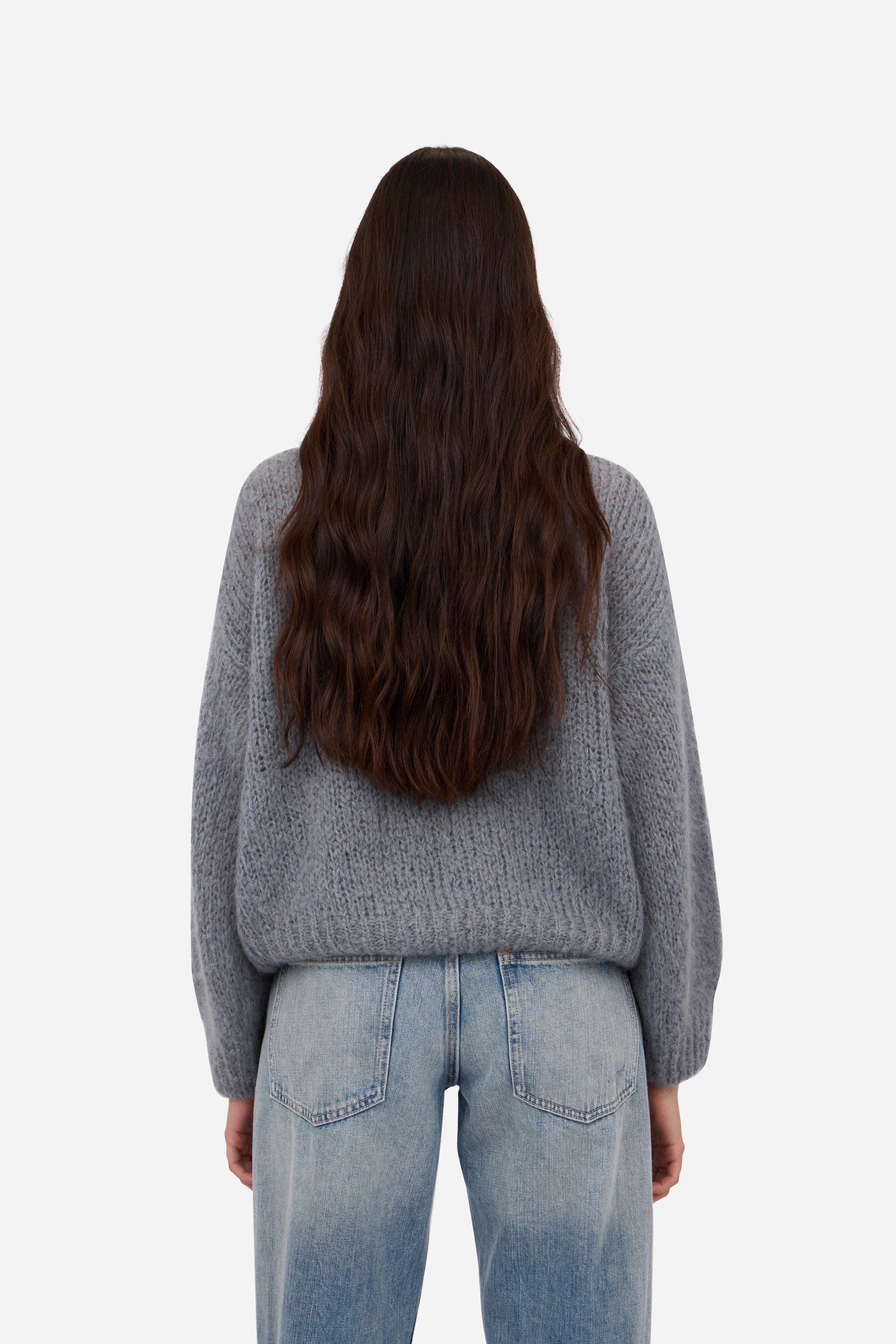 Cardigan à Boutons Gris