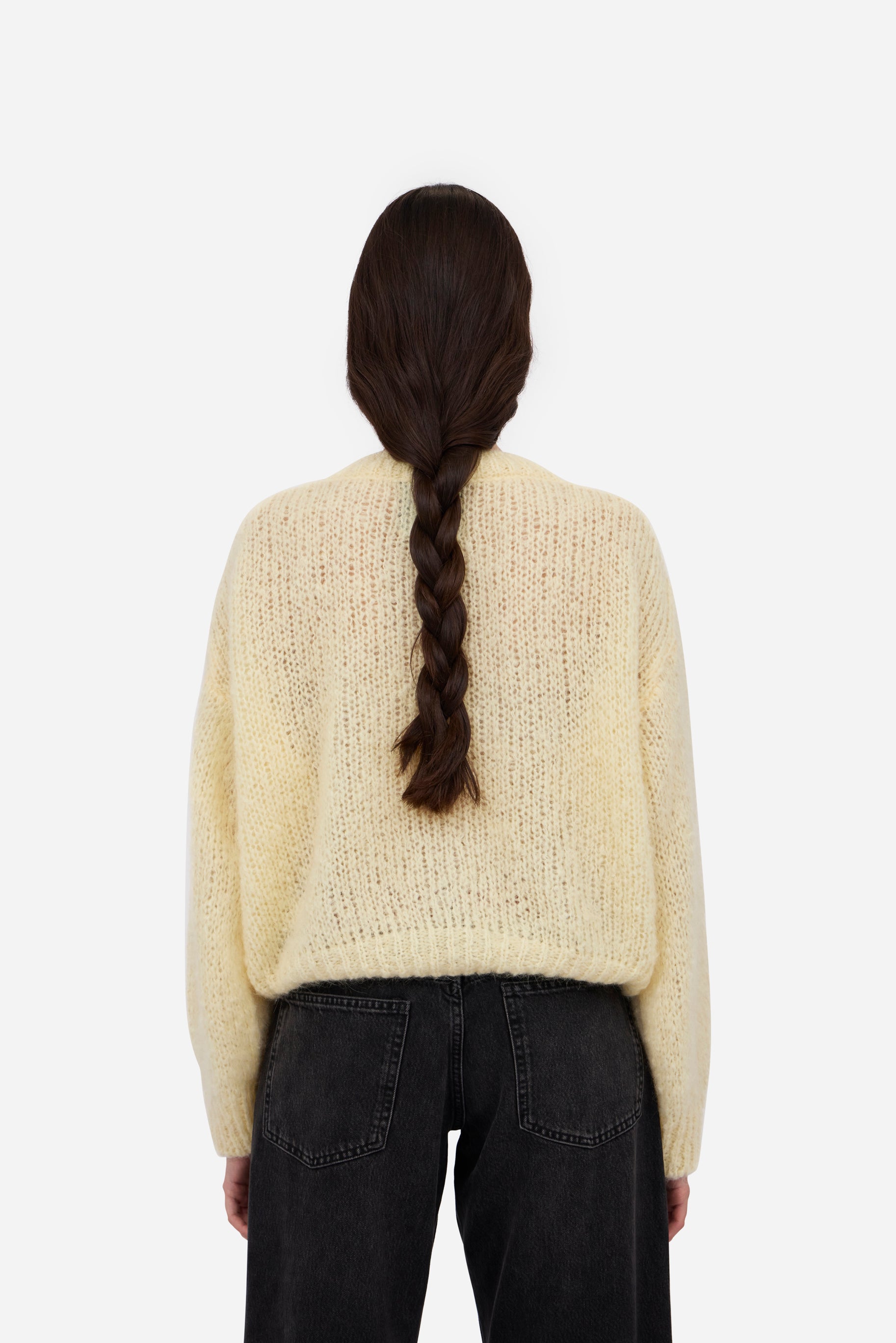 Cardigan à Boutons Beurre