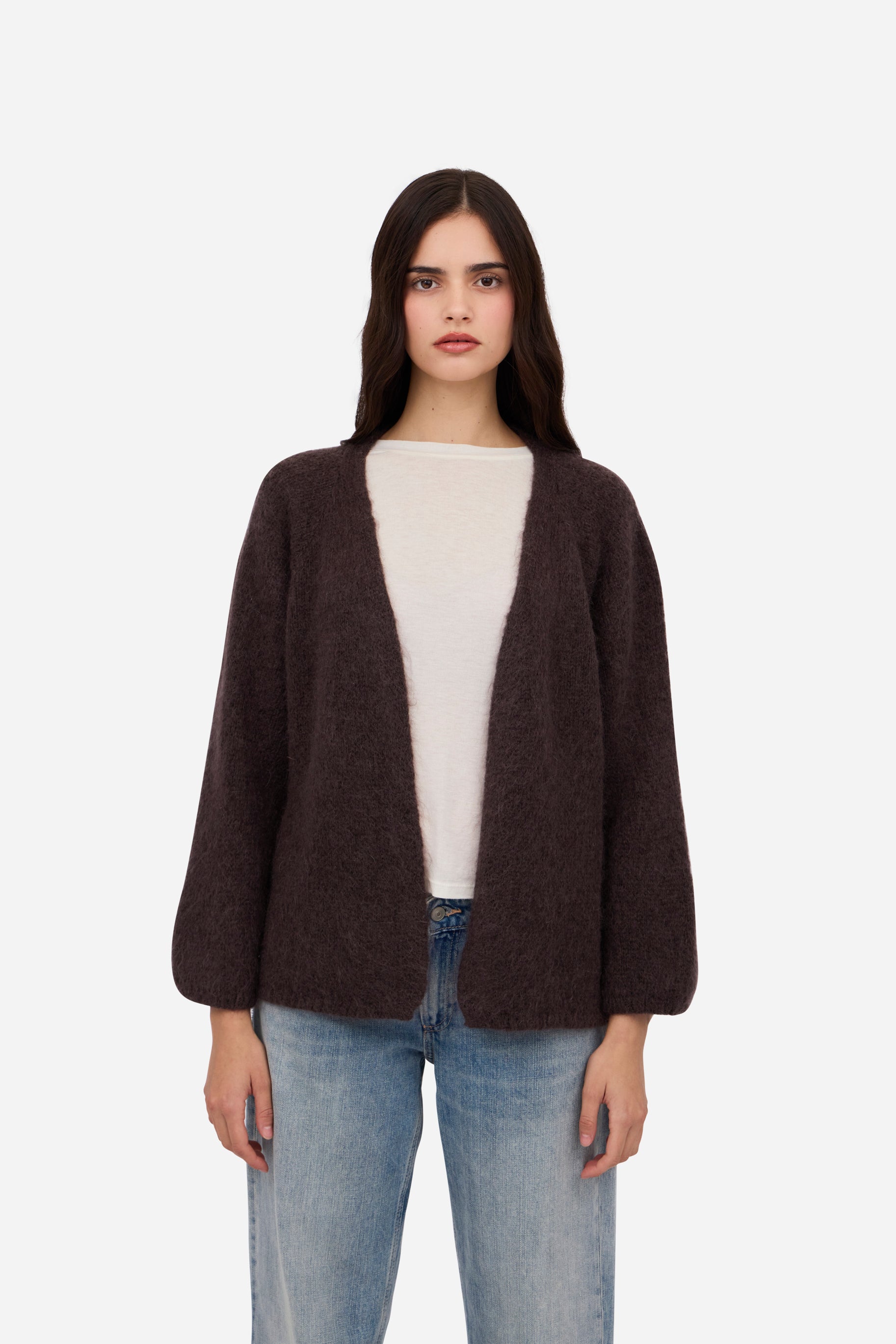 Cárdigan Marrón