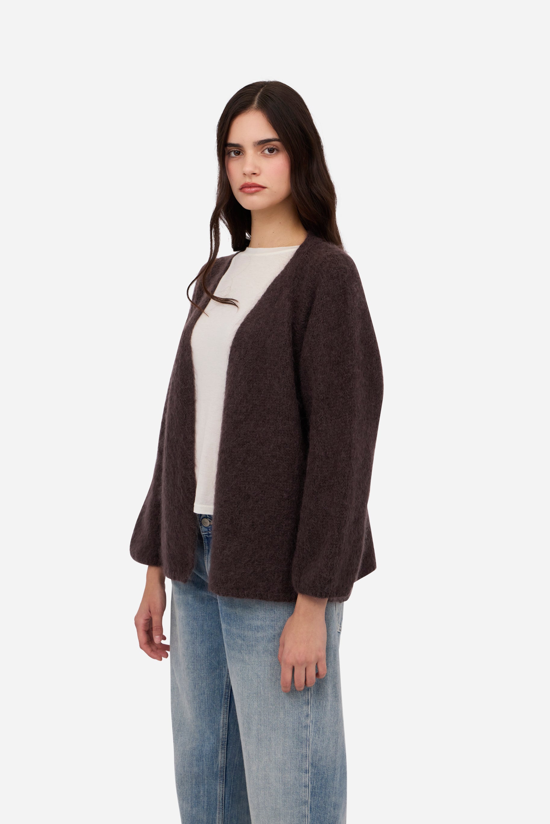 Cardigan Marron