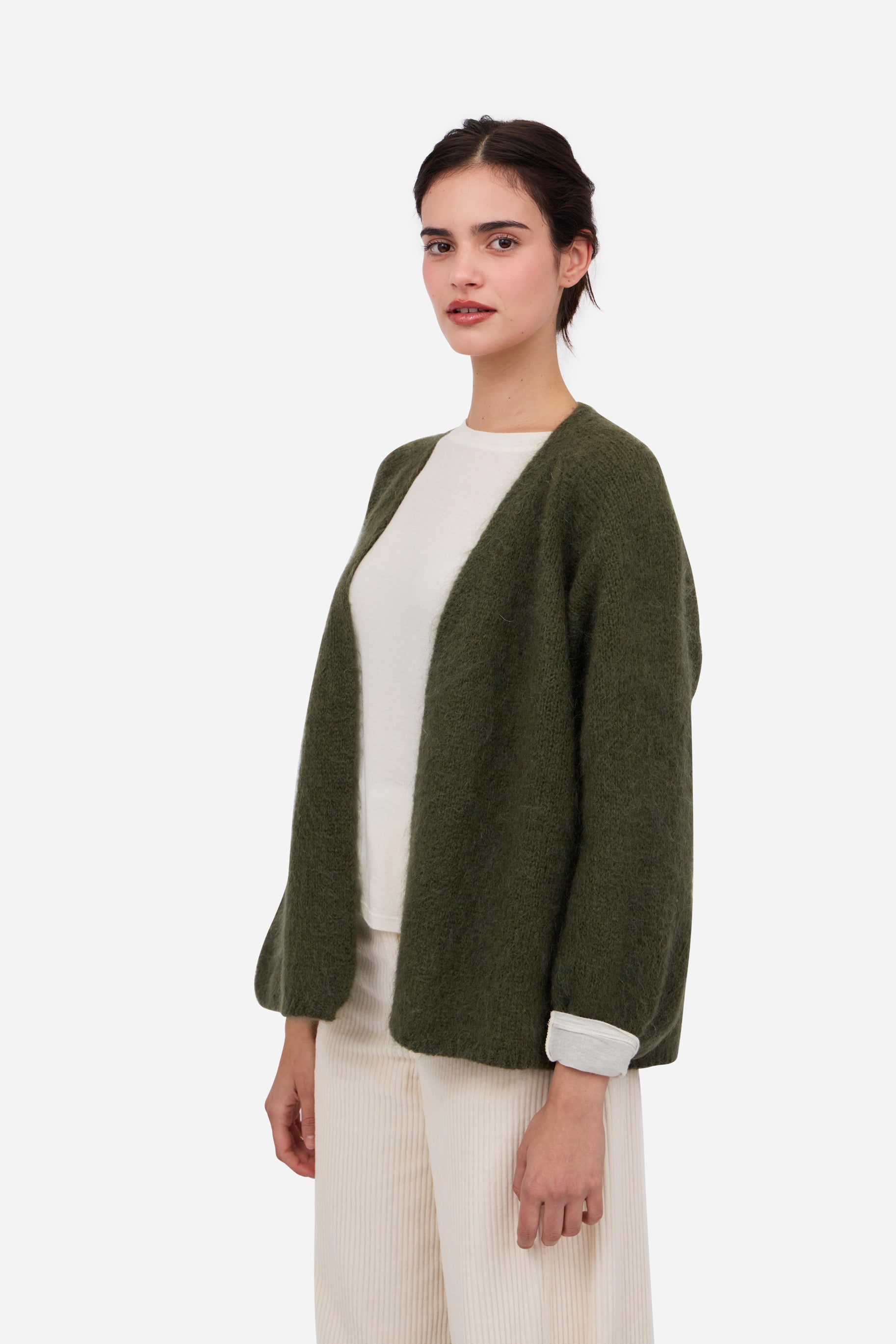 Green Cardigan