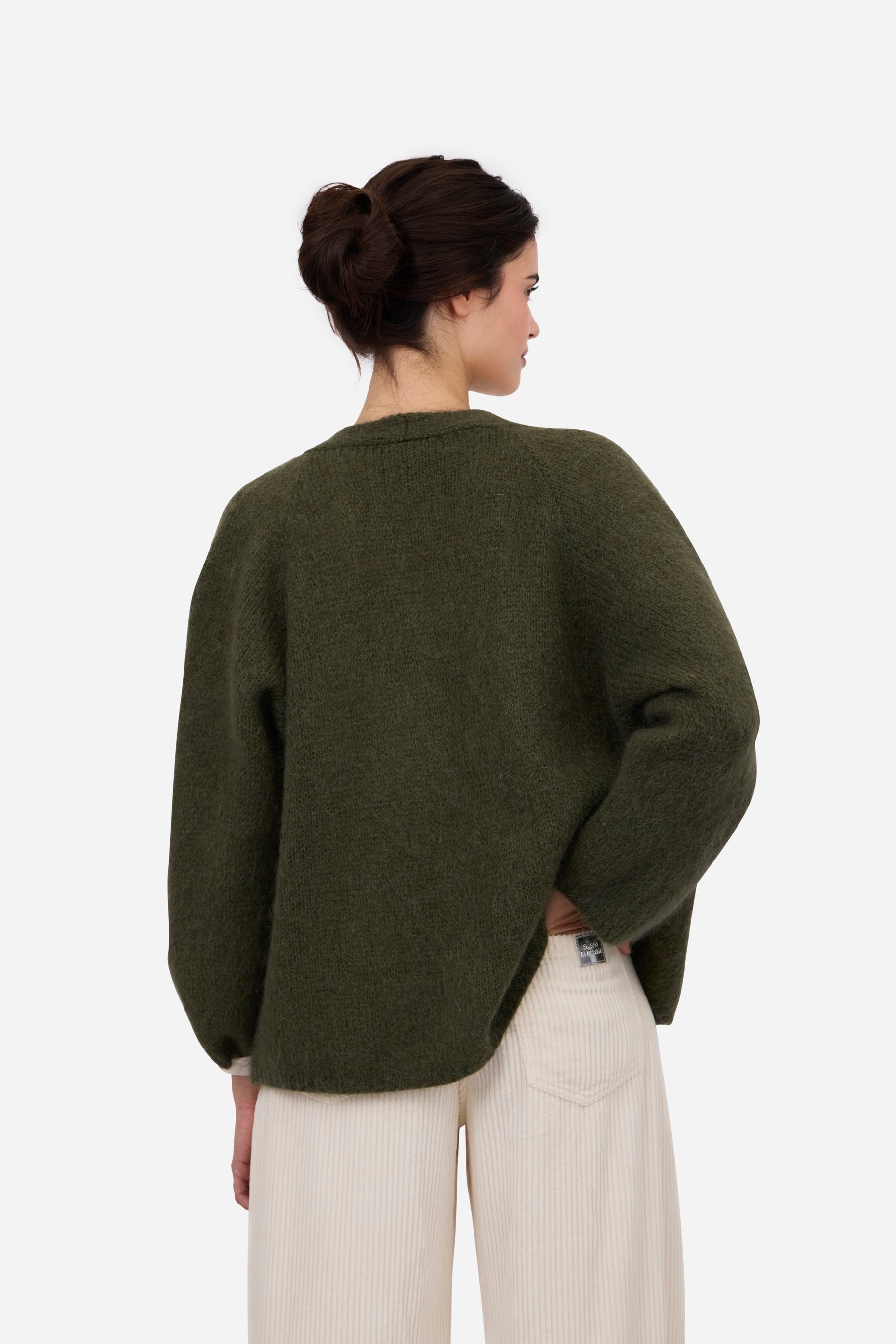 Green Cardigan