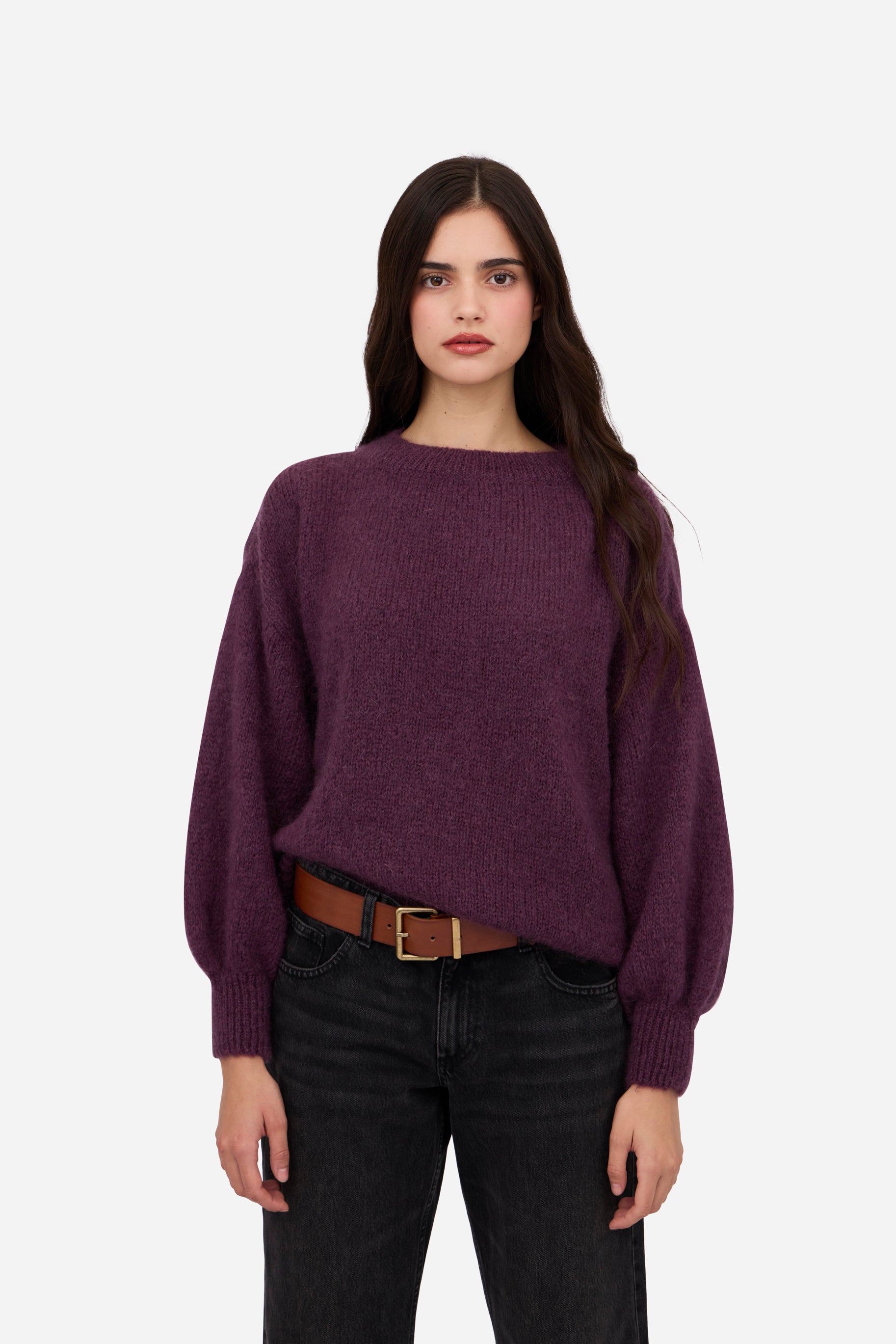 Aubergine Jumper