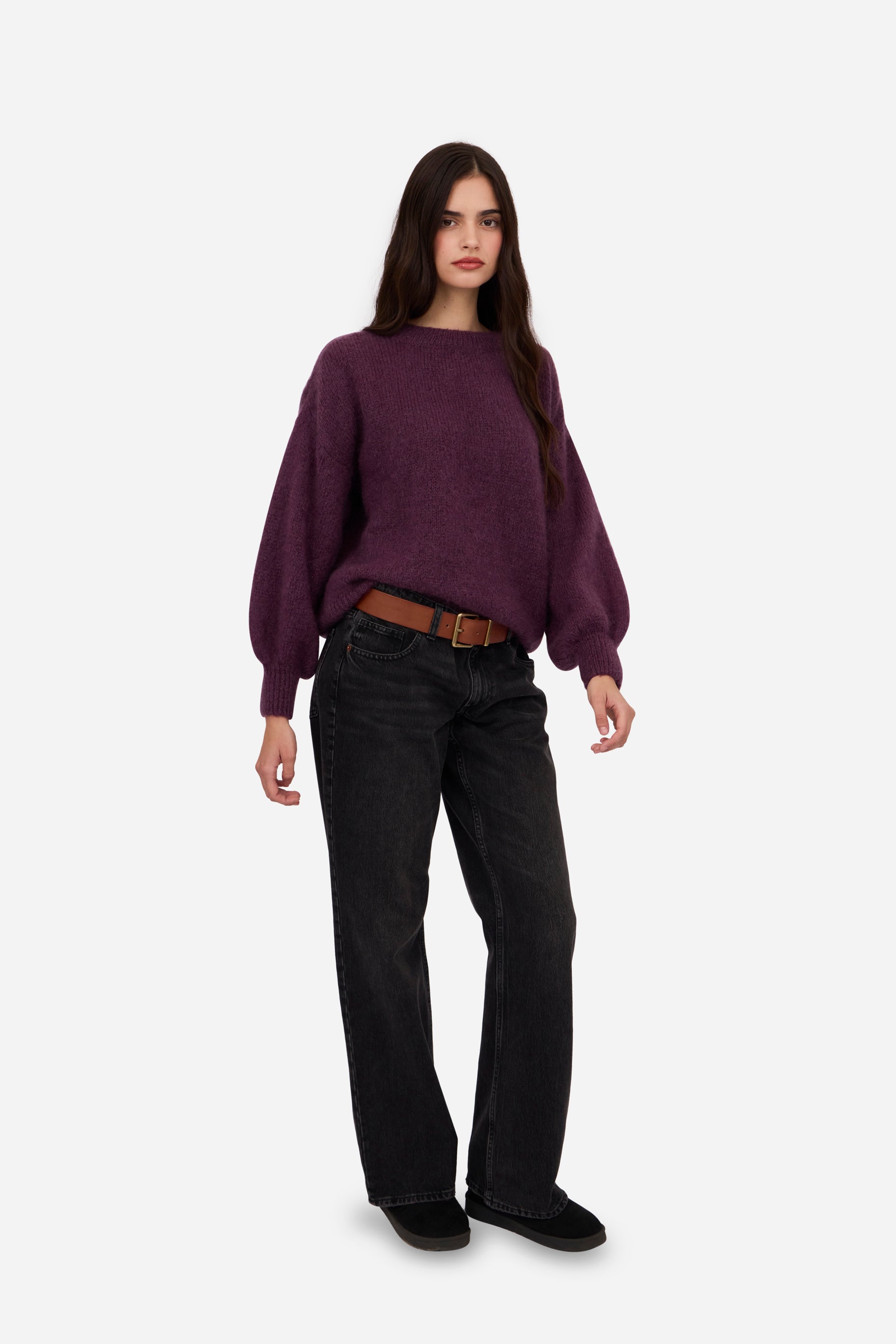 Aubergine Jumper