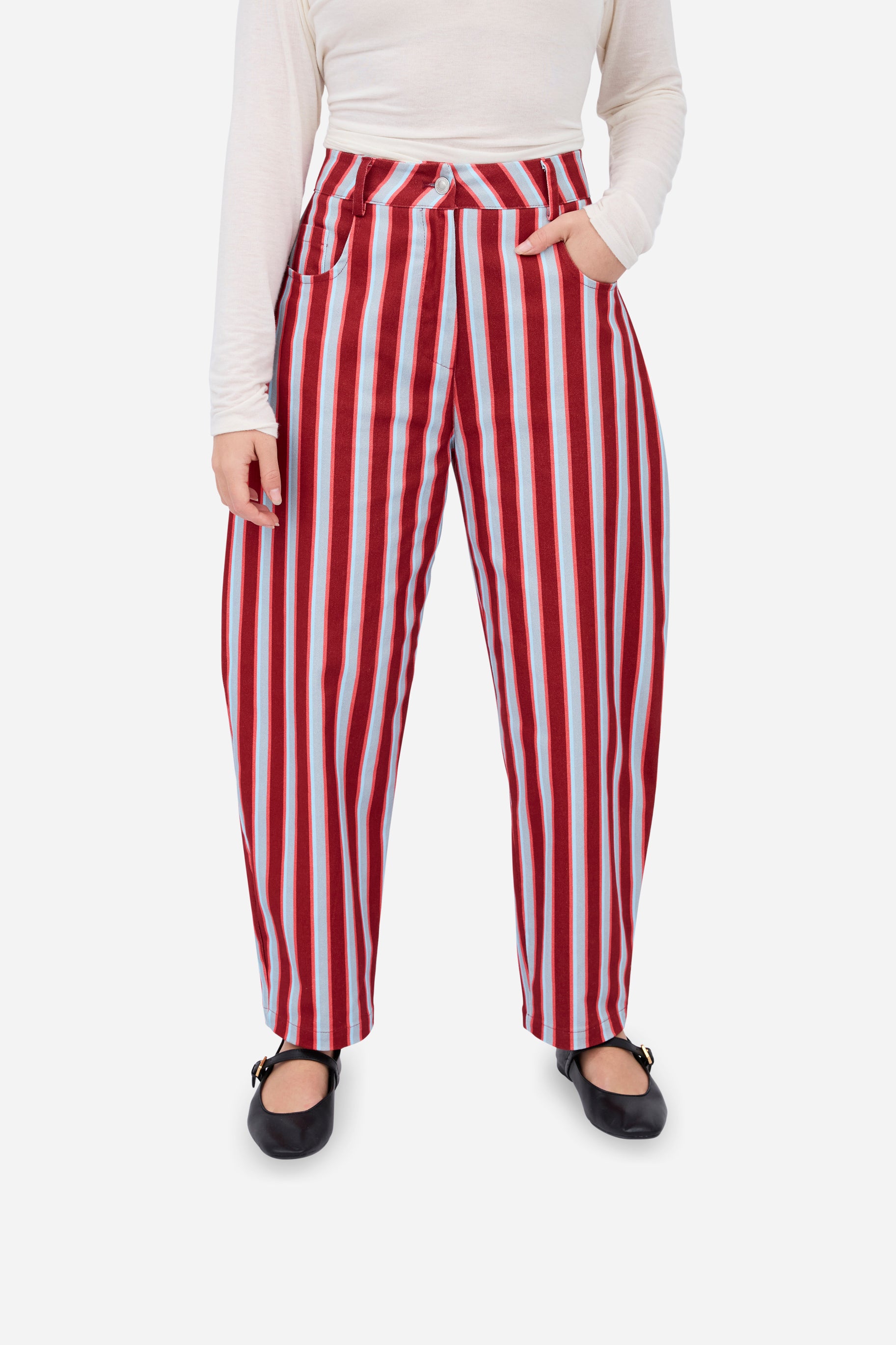 Pantalon Ballon Burgundy Blue