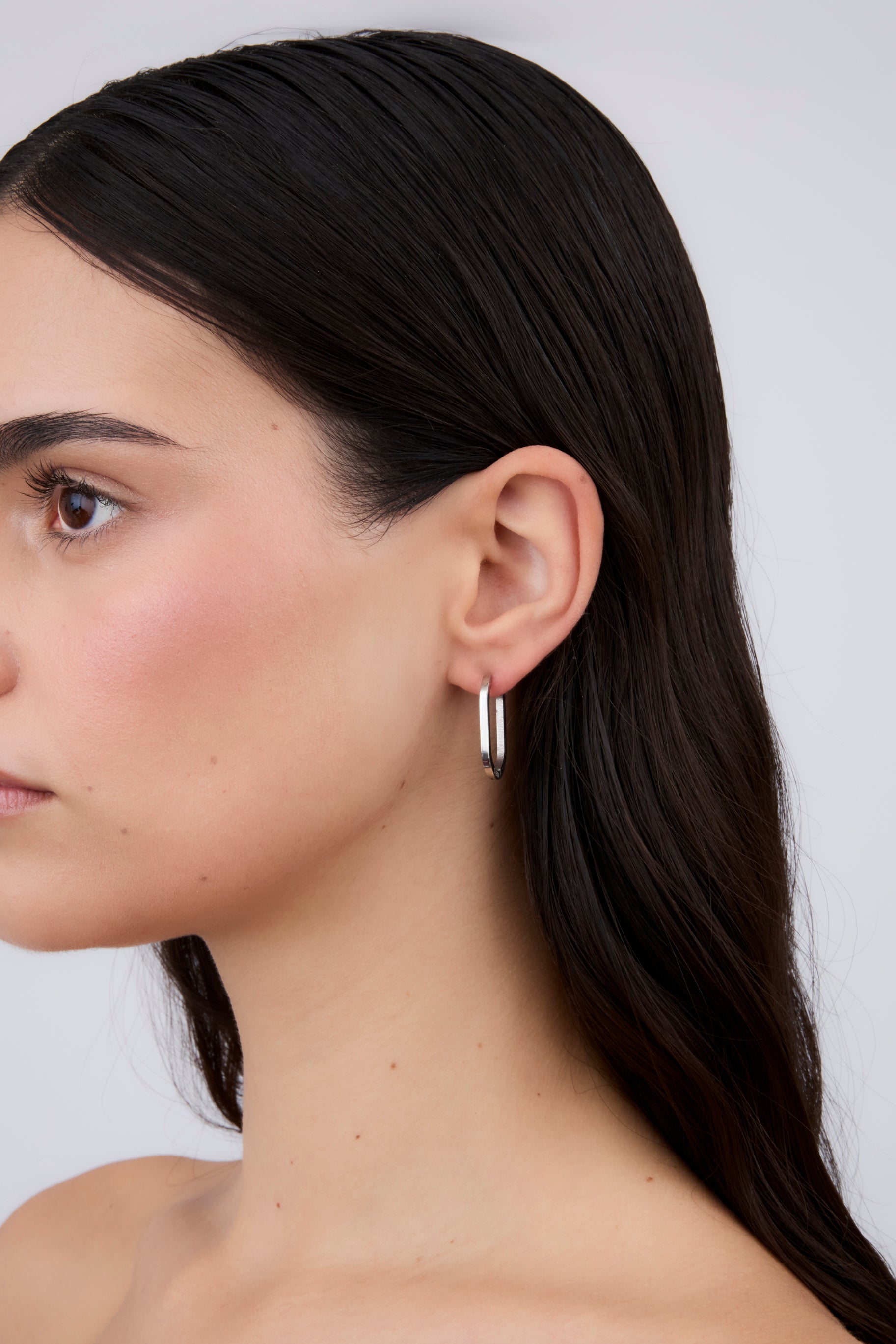 Boucle d'oreille Ovale (Unité)