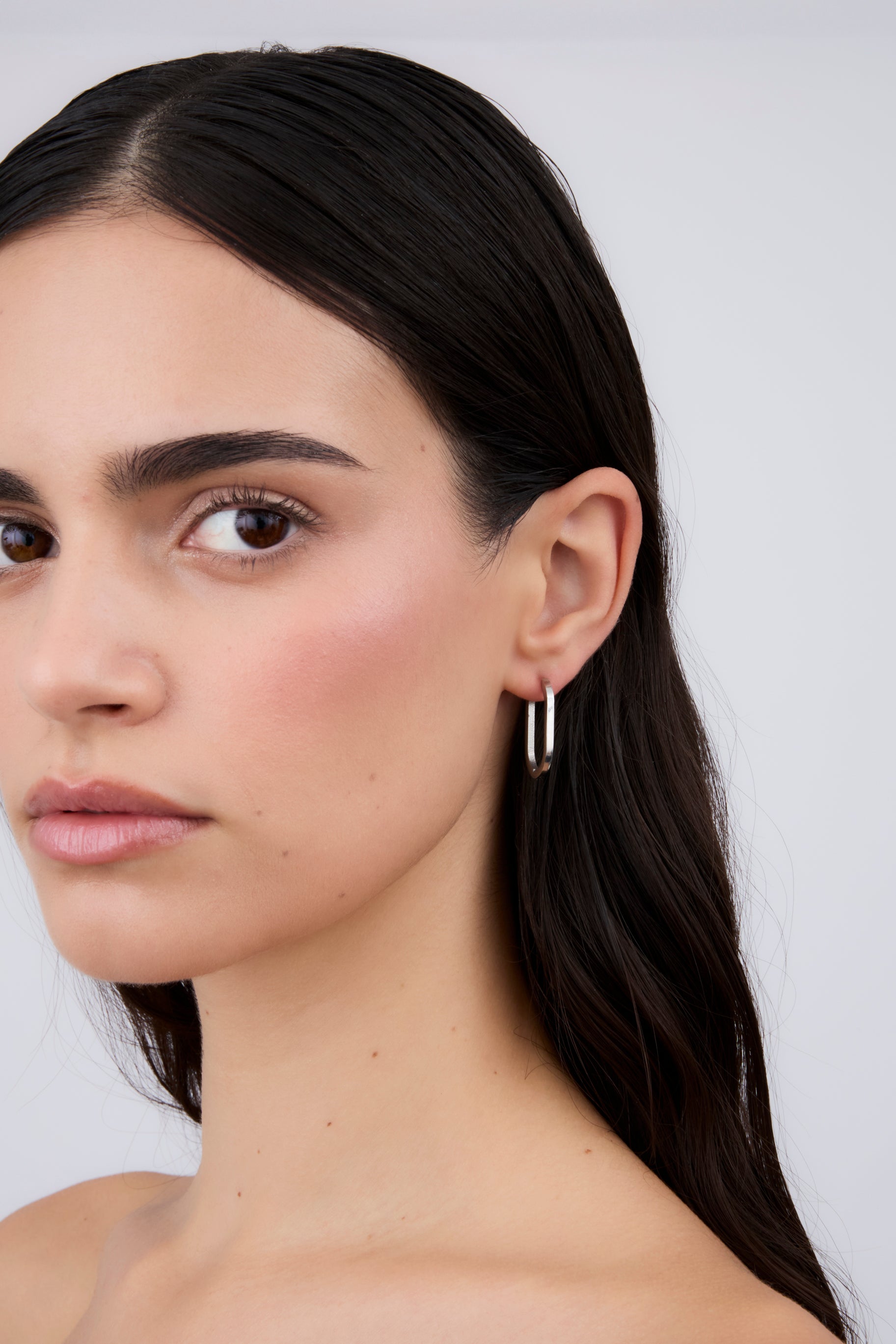 Boucle d'oreille Ovale (Unité)