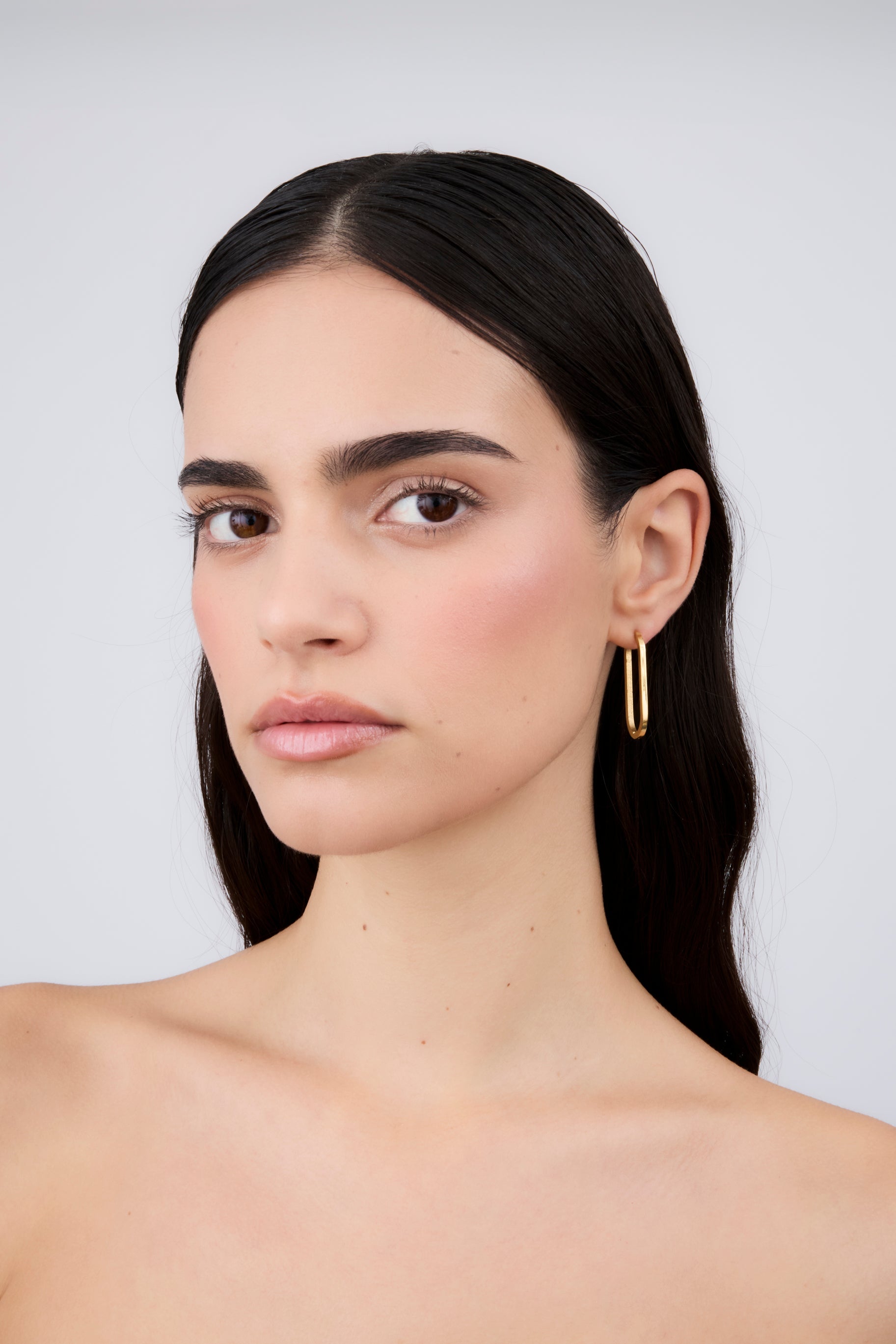 Boucle d'oreille Ovale (Unité)