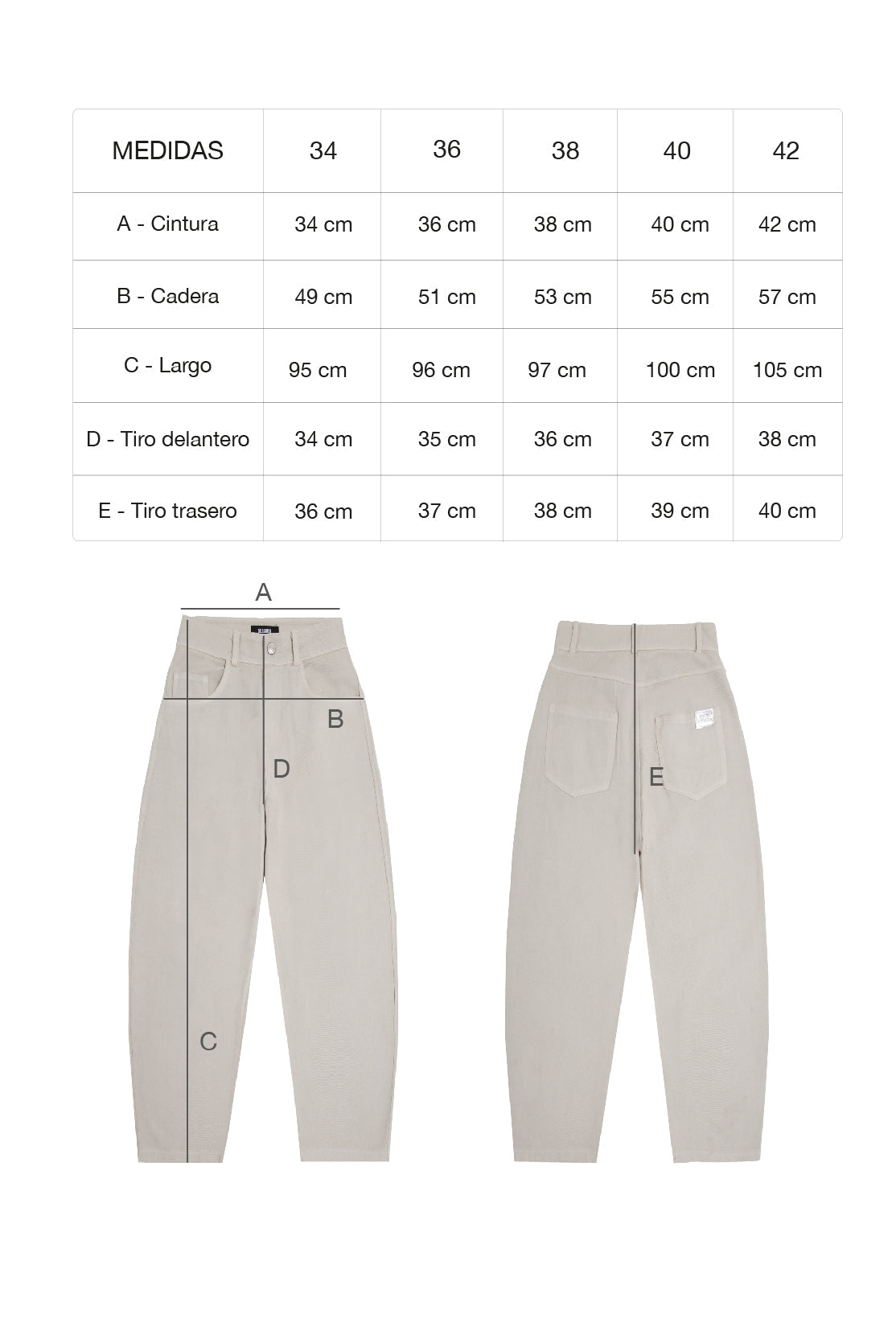 Pantalón Rayas