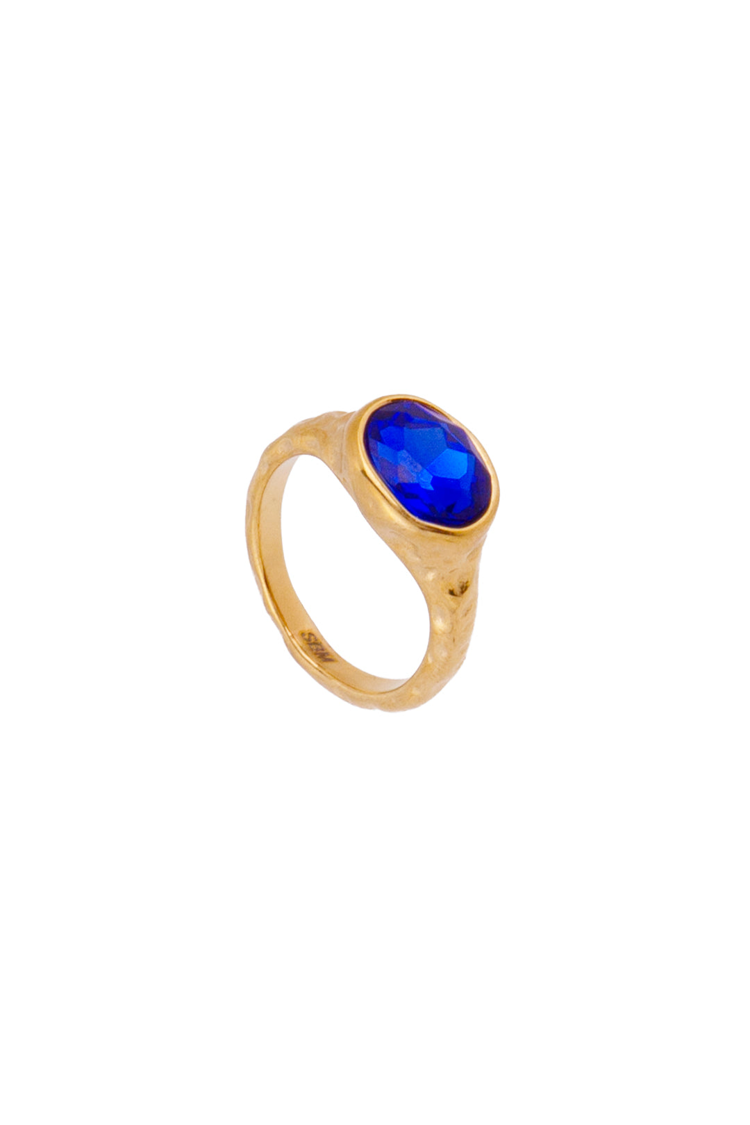 Anillo Cristal Ovalado