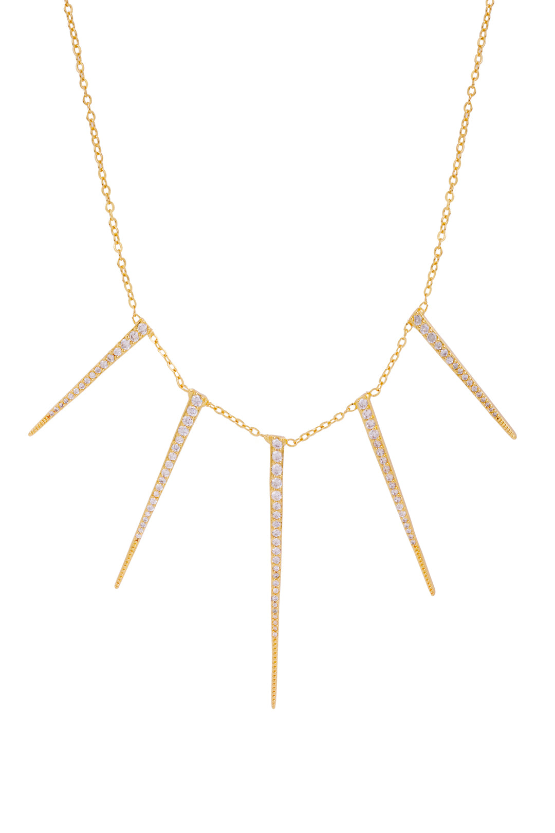 5 Spike Necklace
