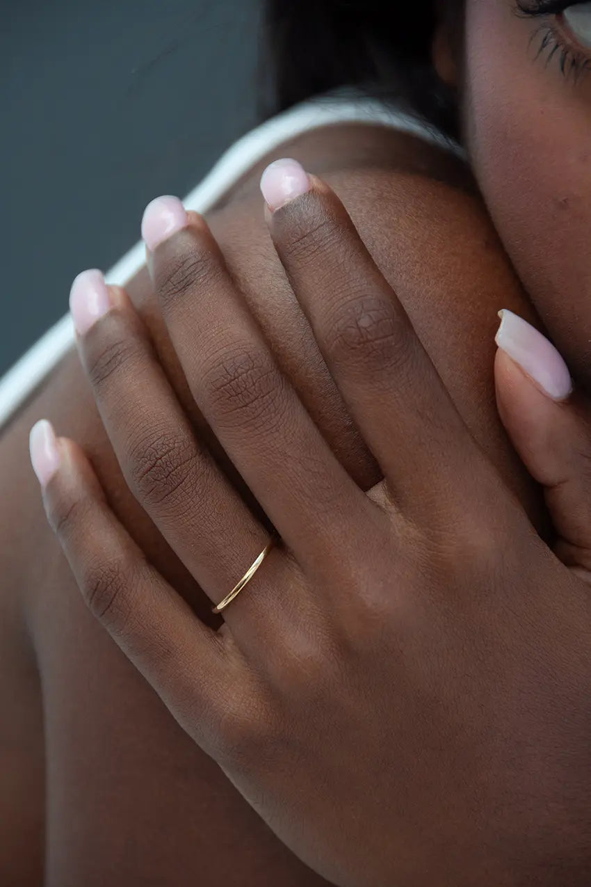 Bague Lisse