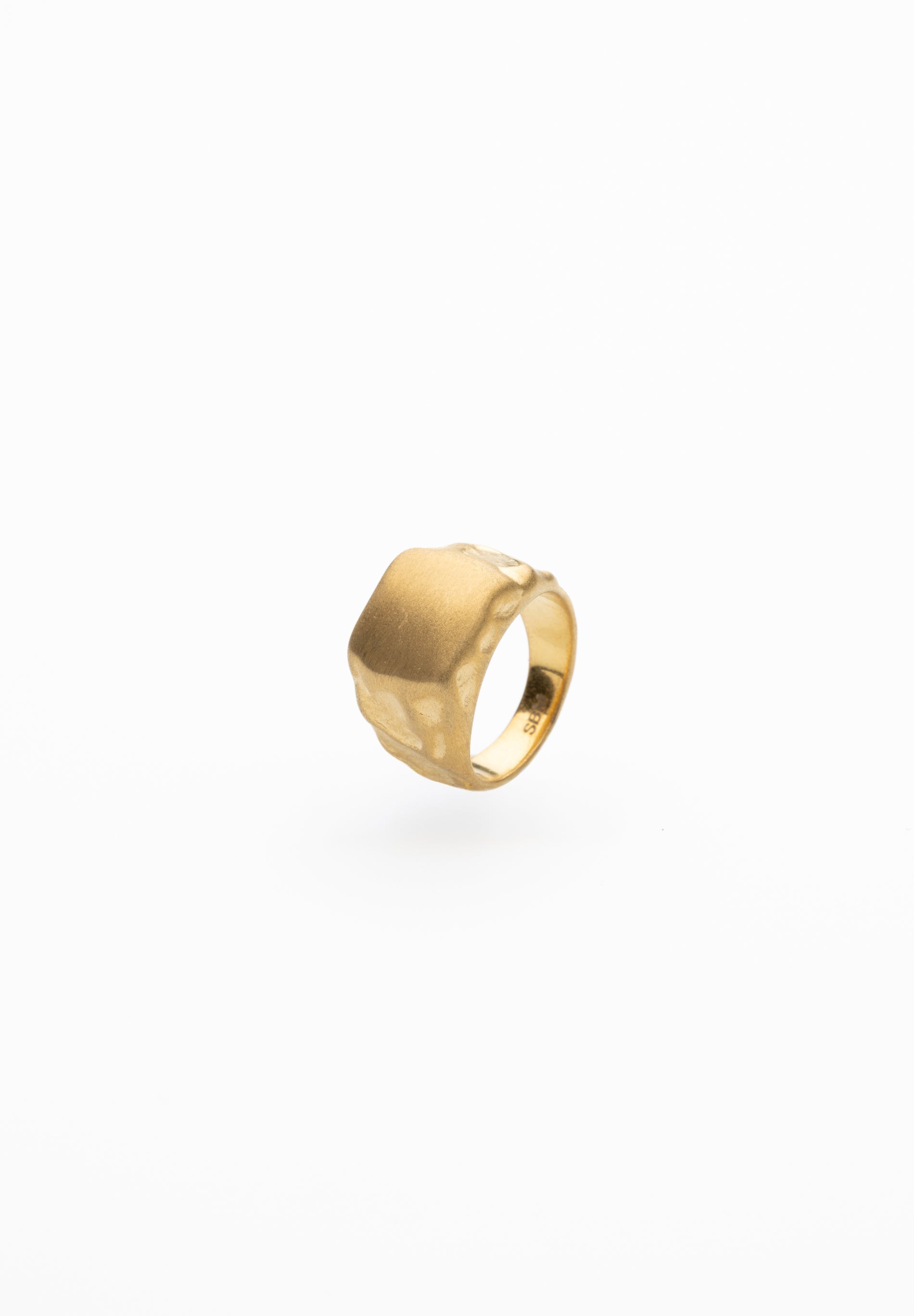 Bague Sceau Cire Carrée