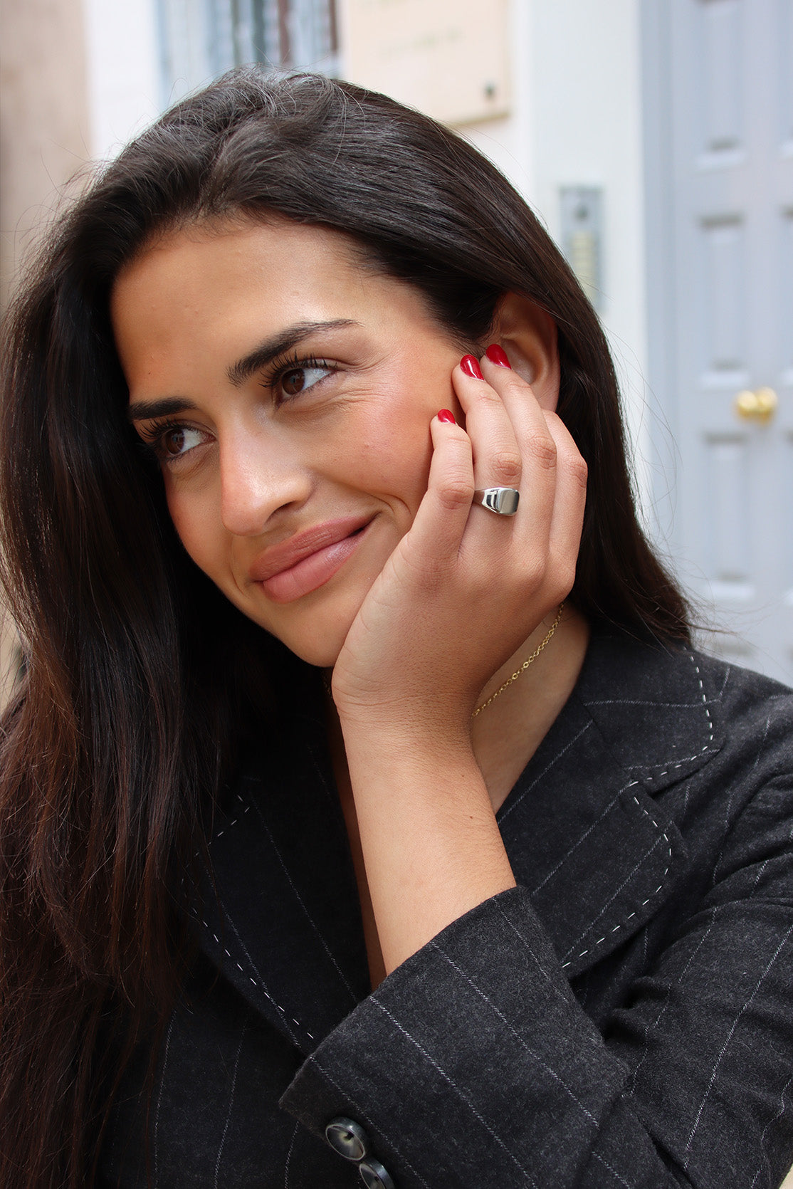 Anello Sigillo Quadrato