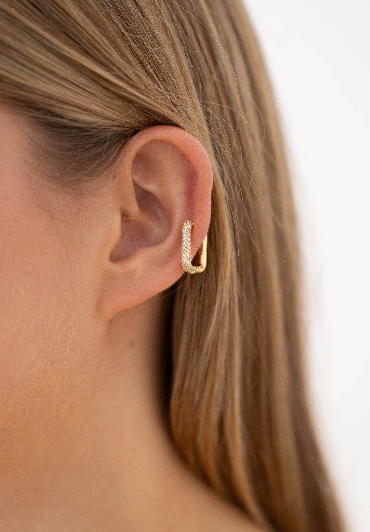 Boucles D’Oreille Plaqué Or 24 Carats – Acier Inoxydable Doré, Dormeuses – Livraison 48h