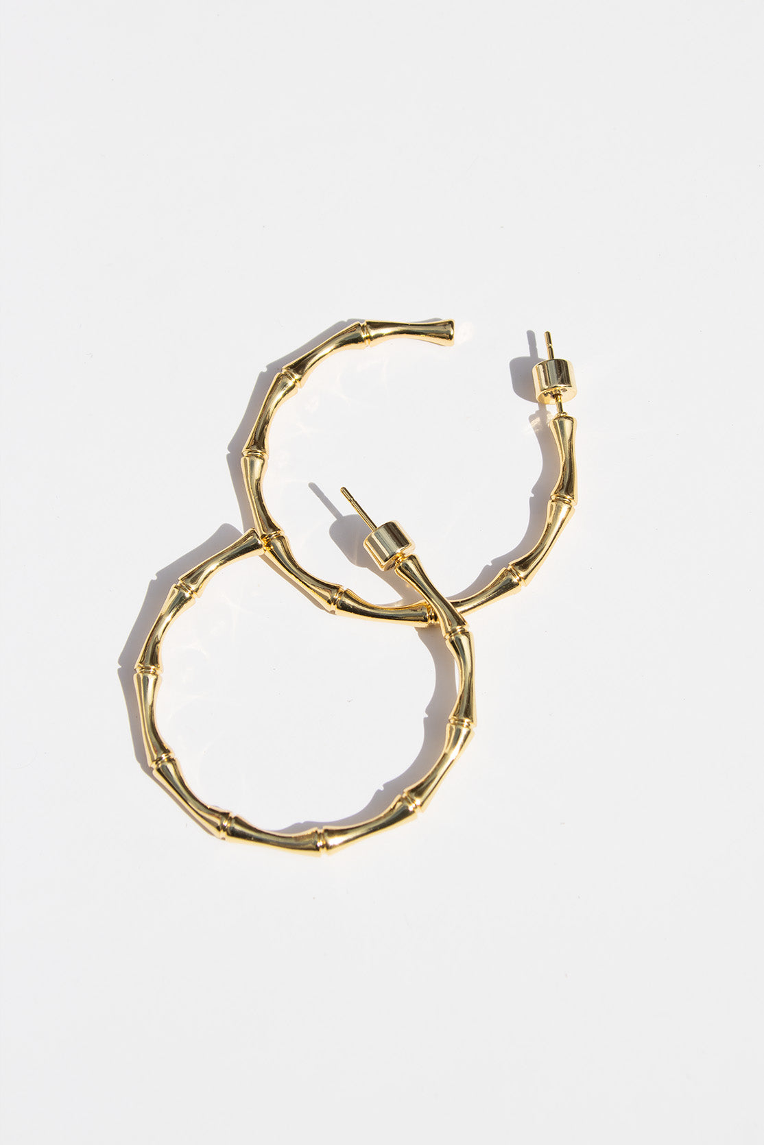 Medium Bamboo Hoops (Pair)