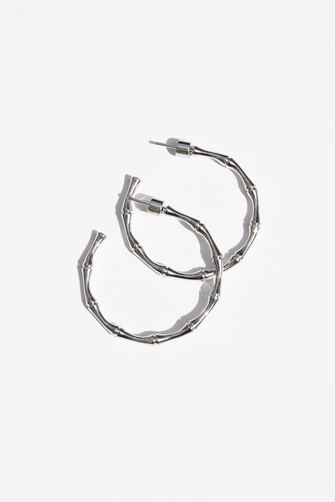 Medium Bamboo Hoops (Pair)