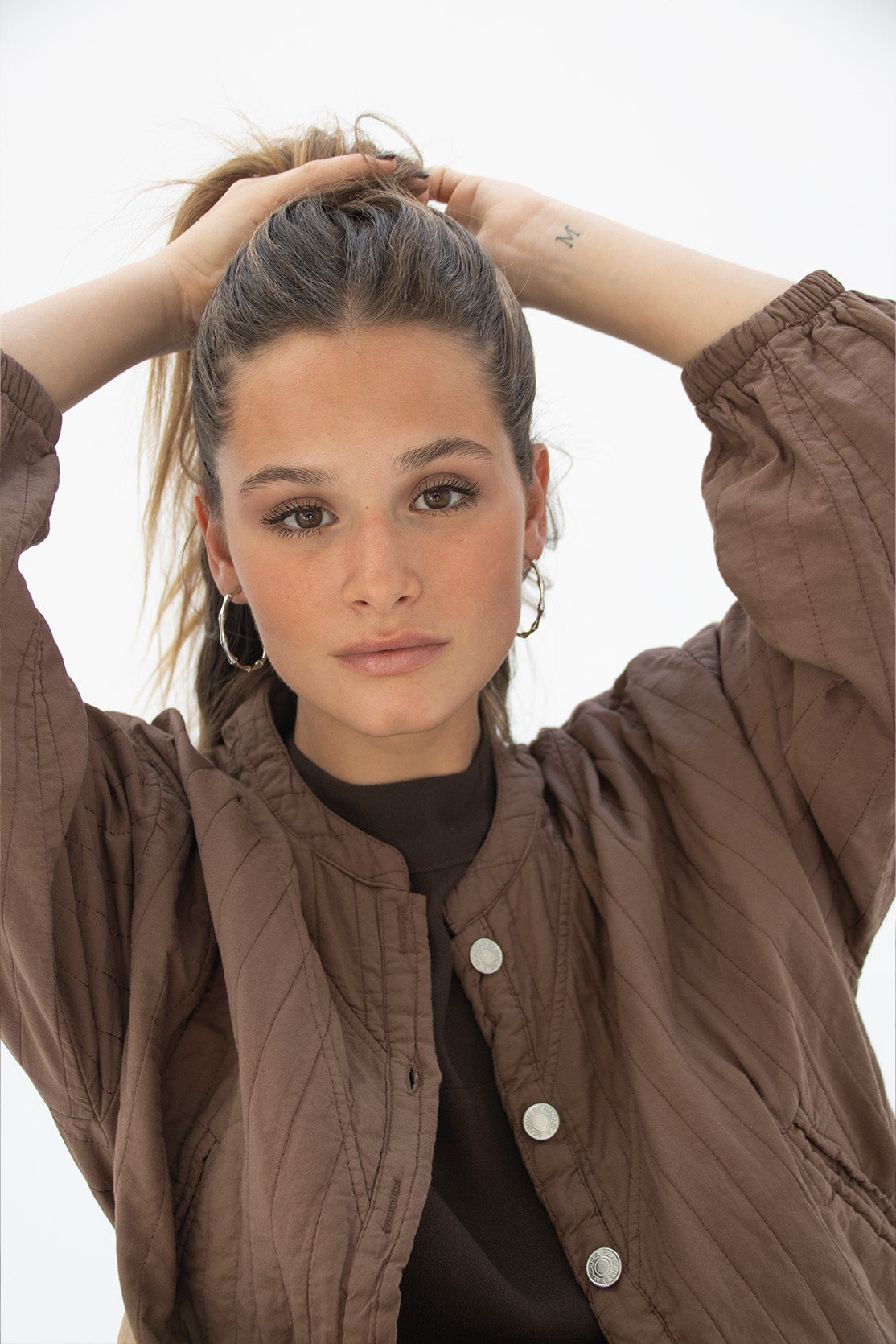 Medium Bamboo Hoops (Pair)