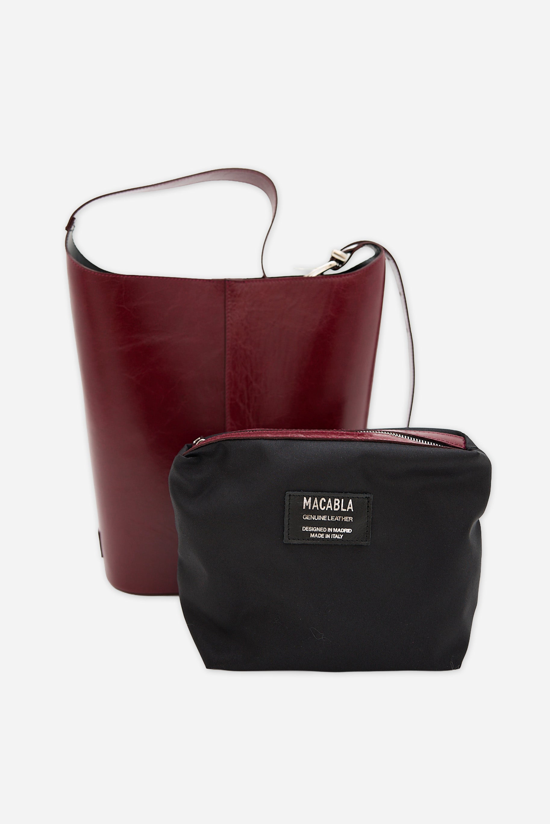 Bolso Saco Burgundy