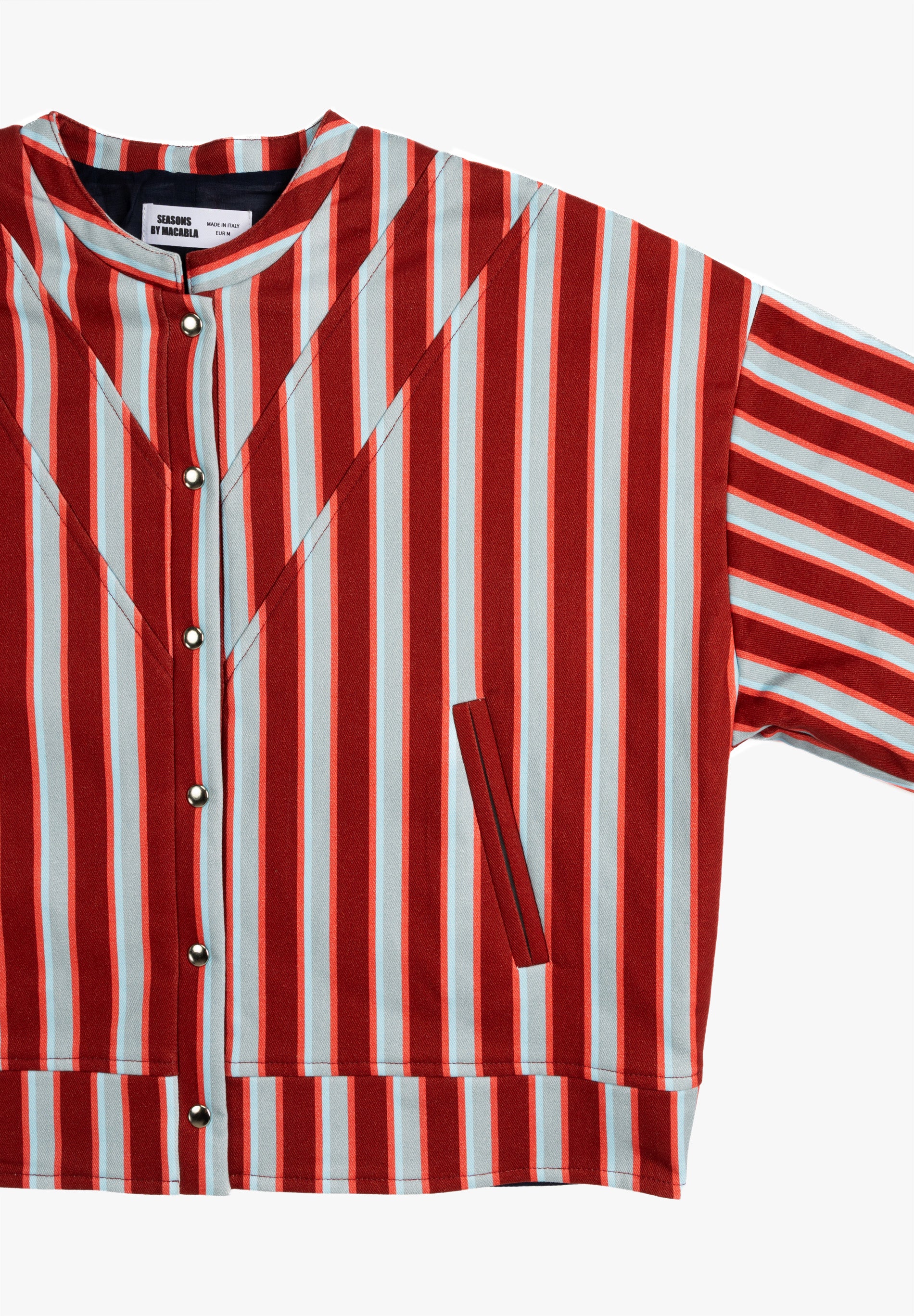 Bomber Burgundy Blue