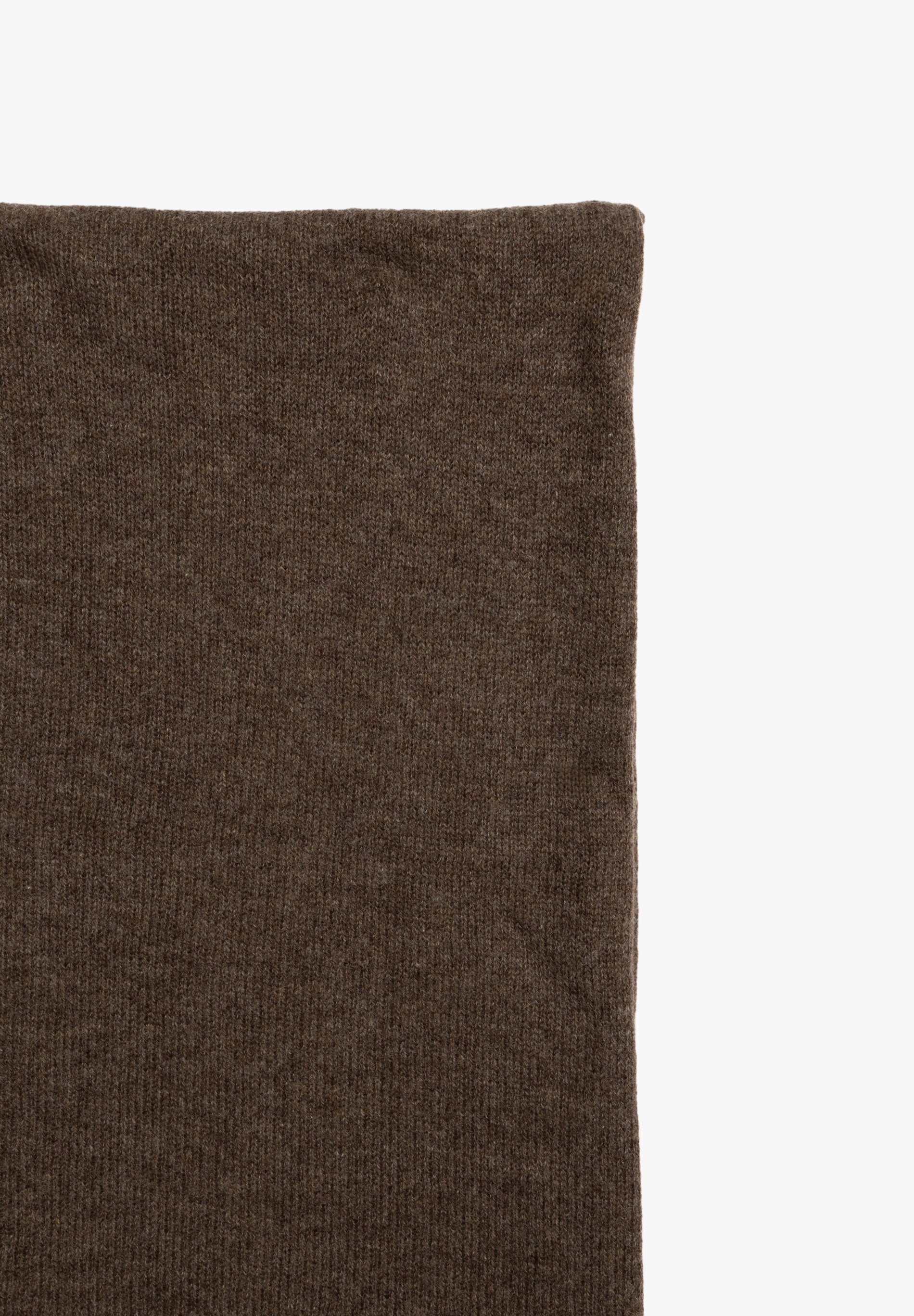 100% Cashmere Brown Scarf