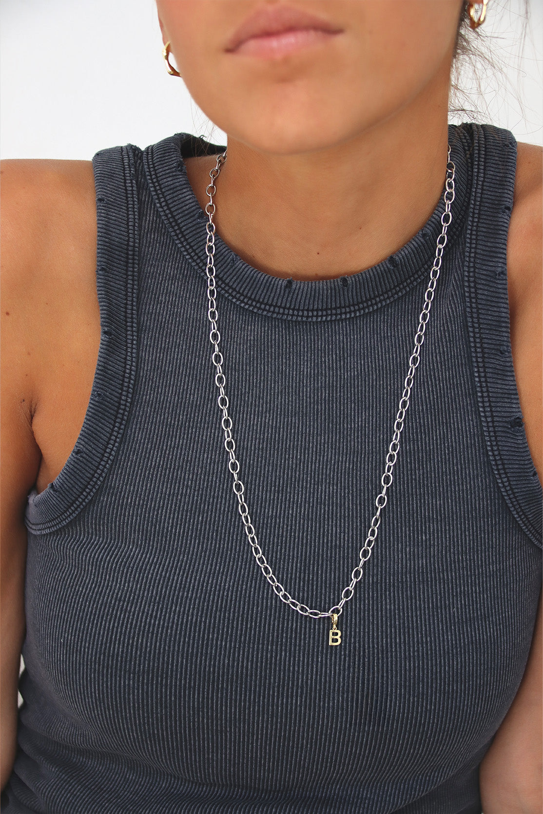 Chain + Letter Charms