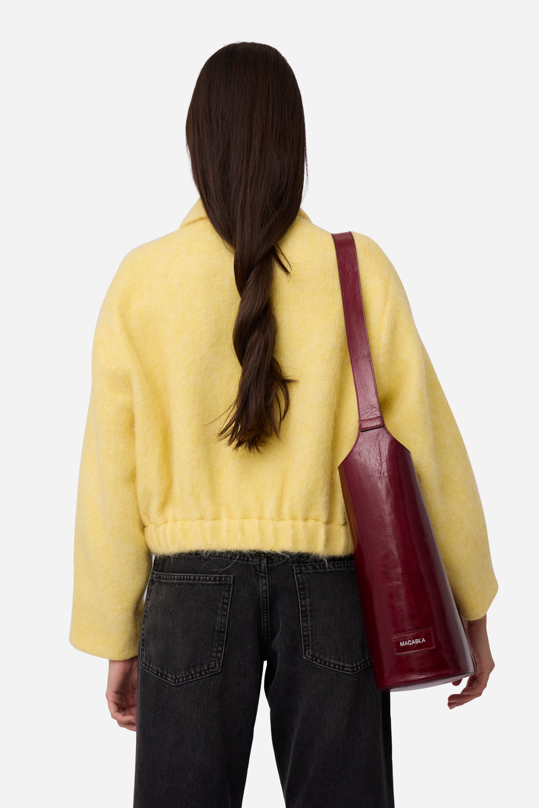 Yellow Alpaca Jacket